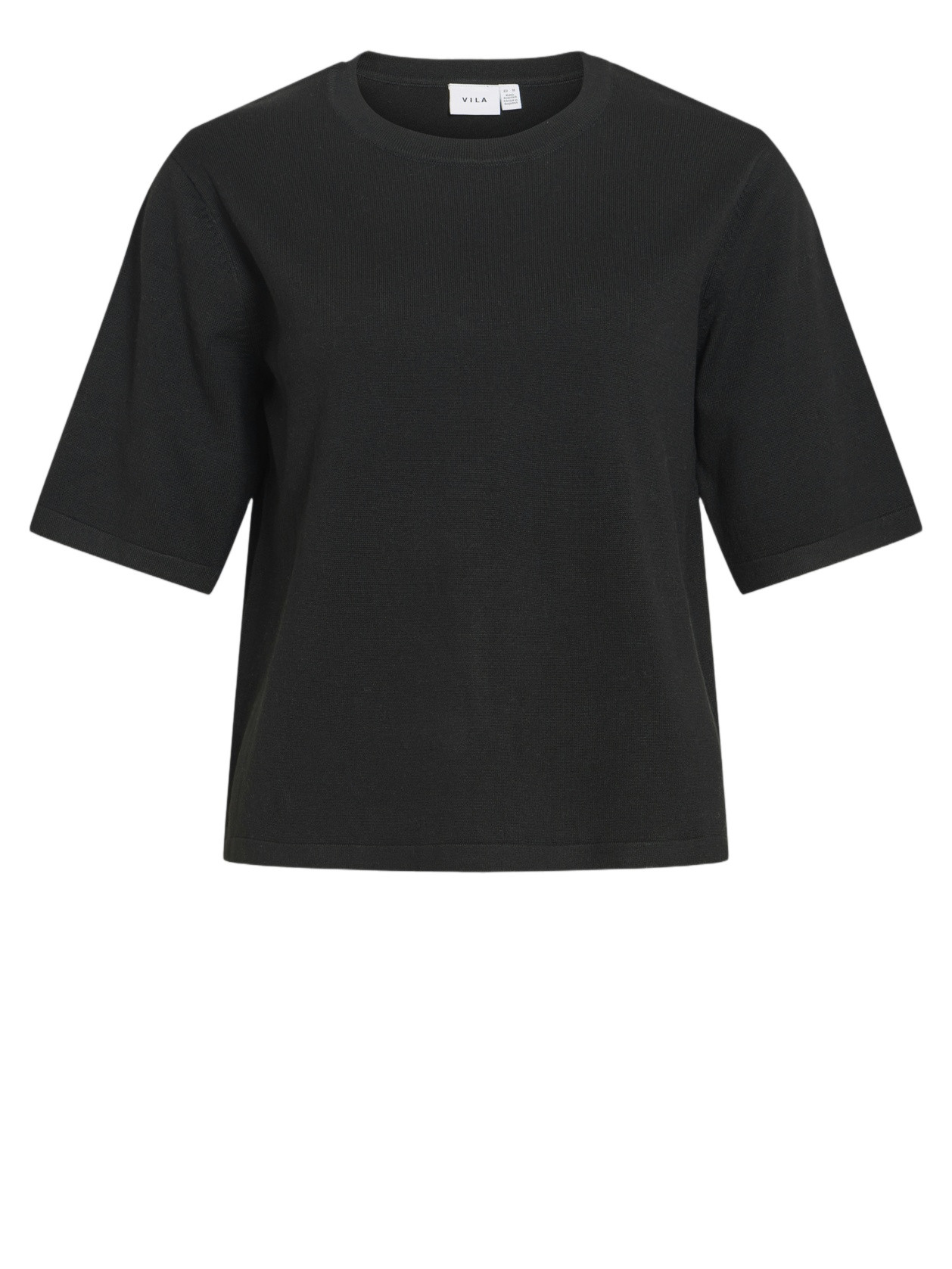 Vila T-shirt Malu 14112136 Zwart