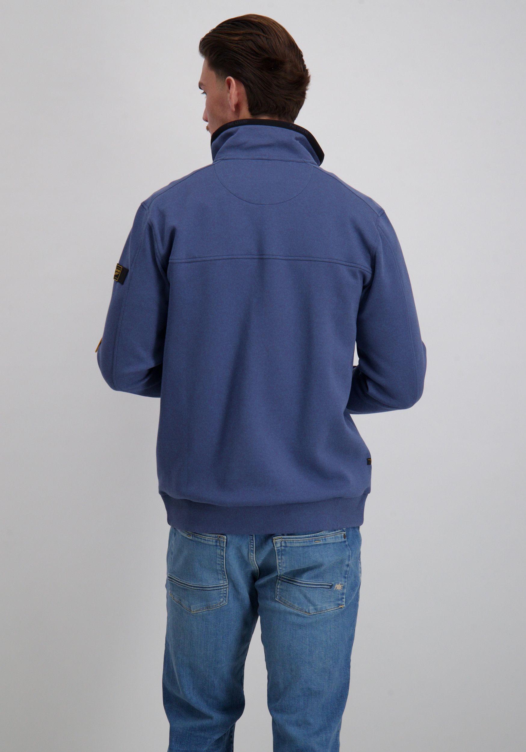 PME Legend Vest Interlock PSW2511475 Raf blauw