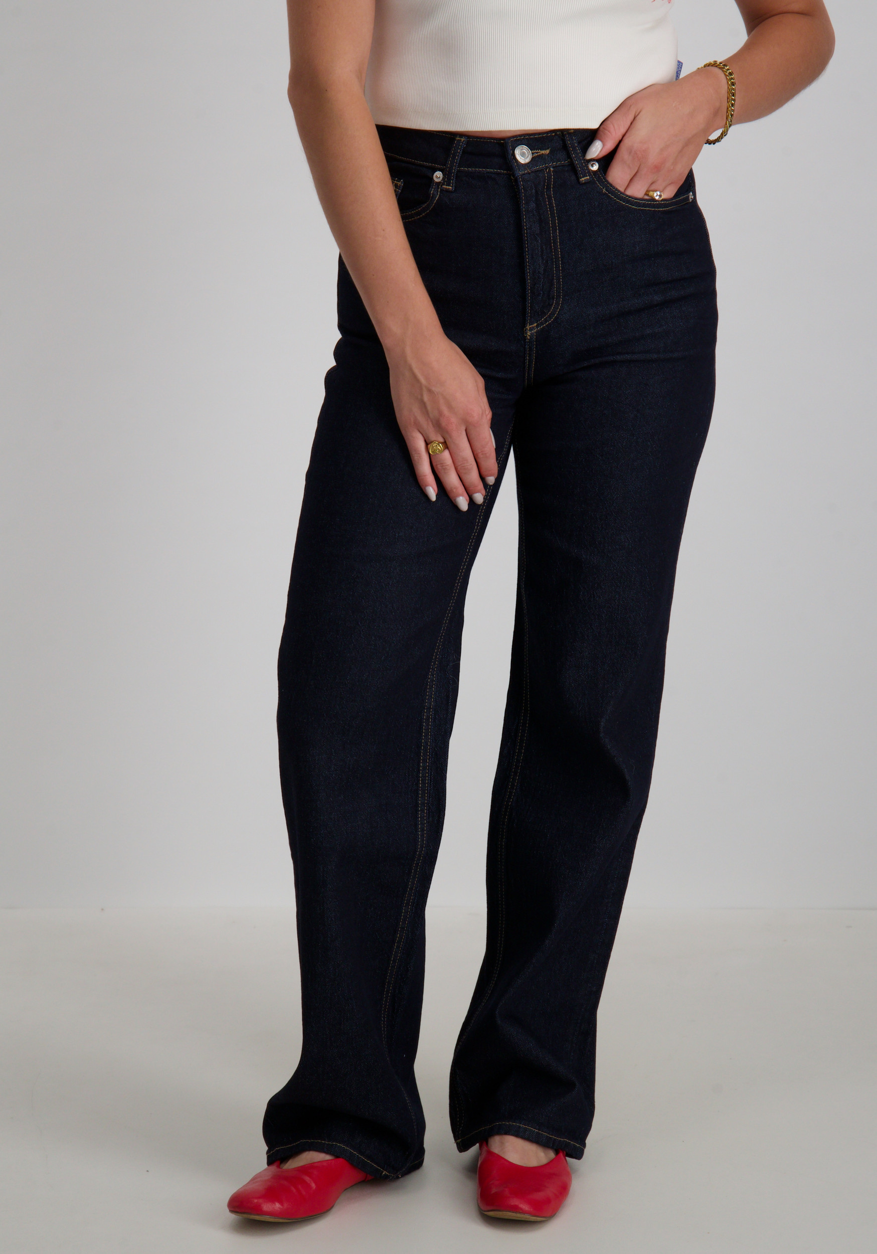 Vero moda Jeans Tessa 10297608 Donker blauw