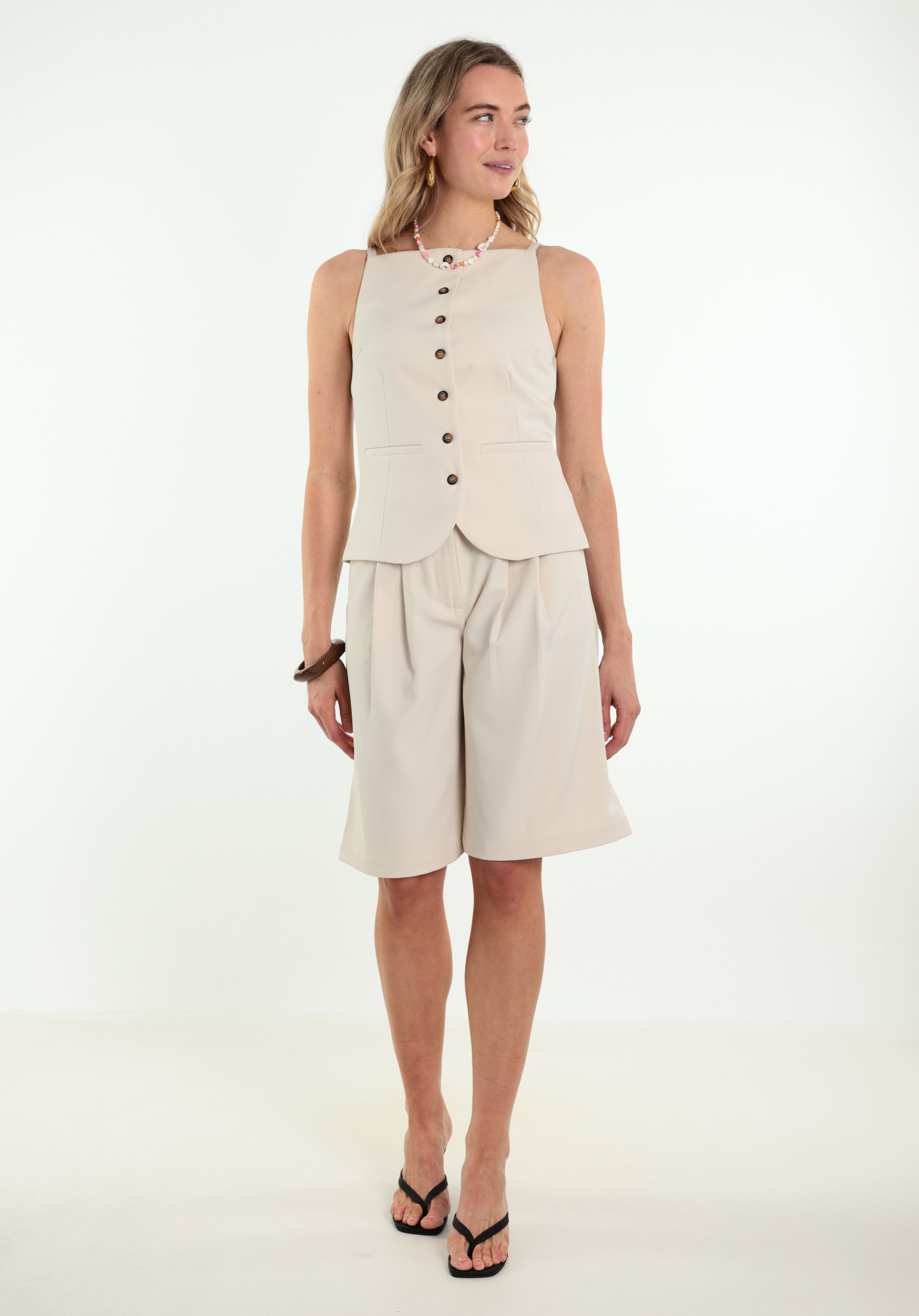 Harper & Yve Gilet Rey HS6N200 Wolwit-ecru