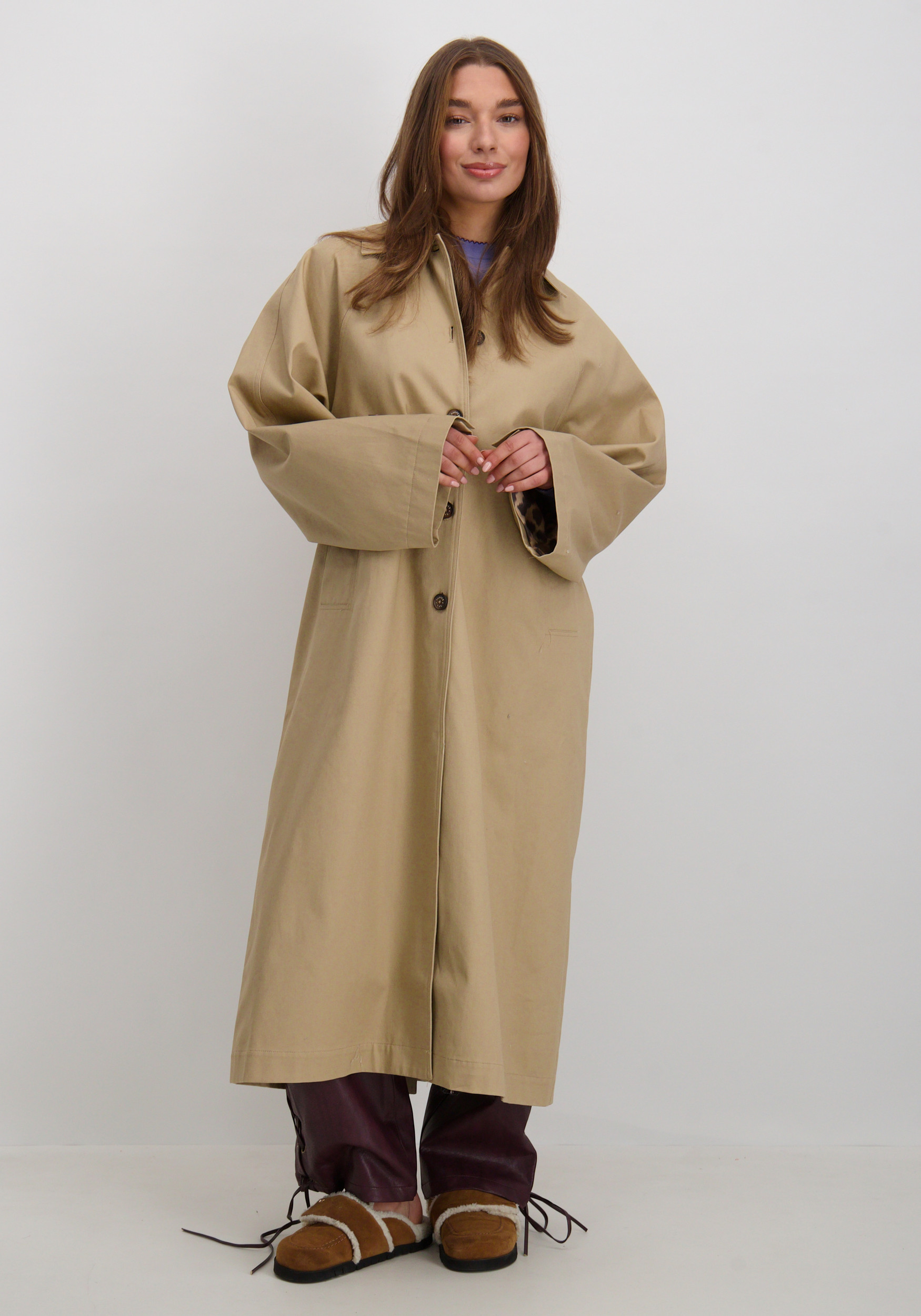 Harper & Yve Trenchcoat Tracy AW25N203 Beige