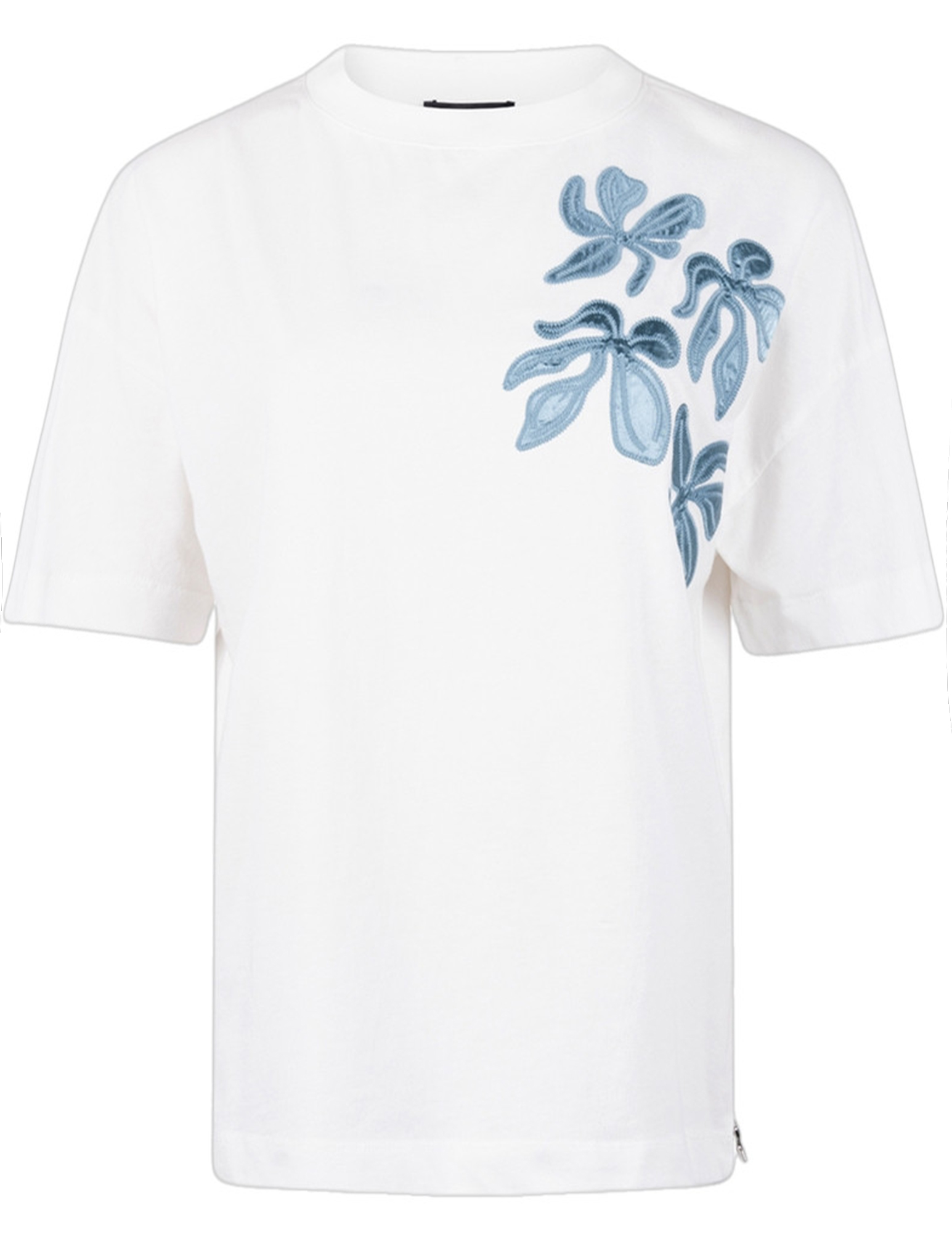 Jansen Amsterdam T-shirt RILEY SS26 Licht blauw