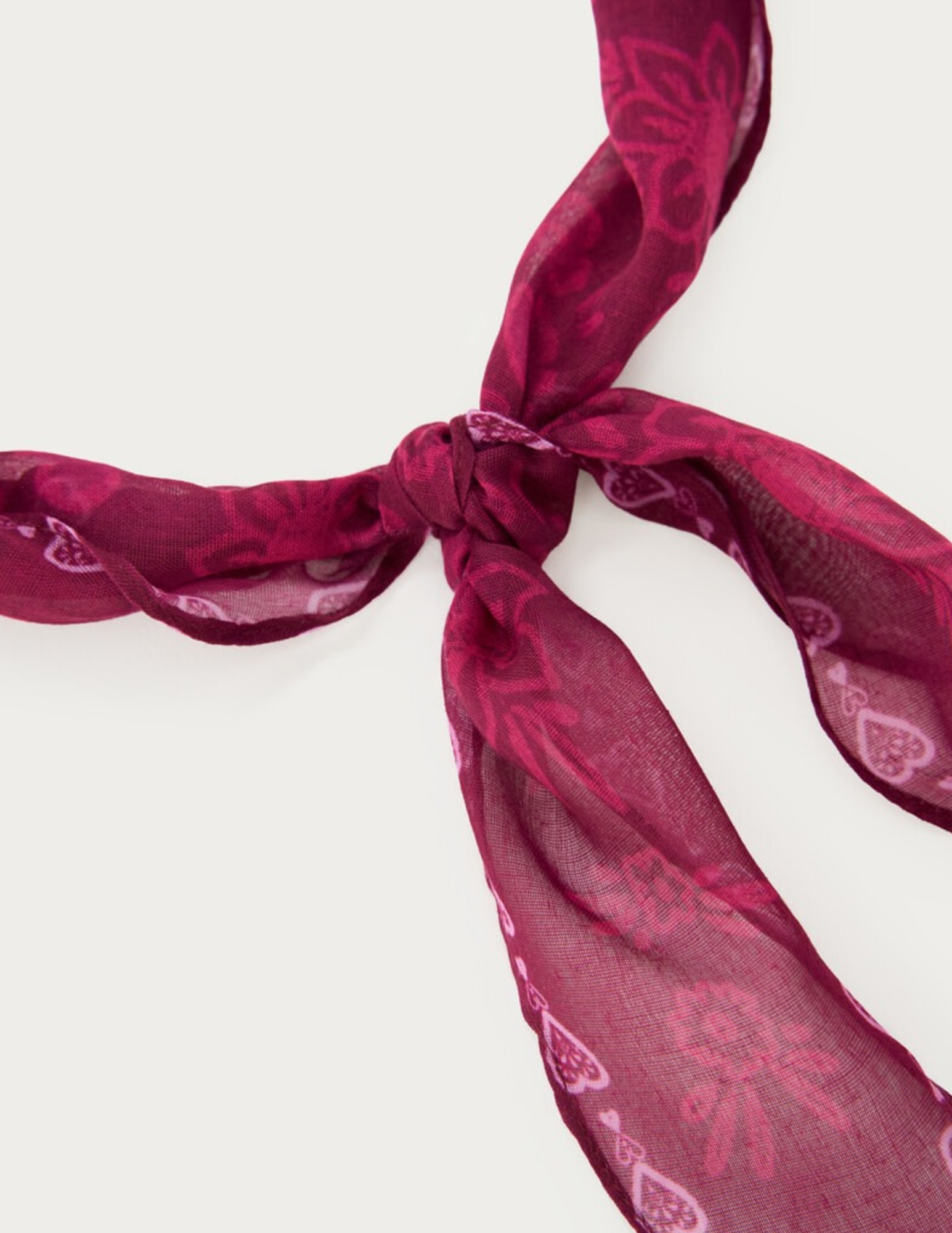 My Jewellery Sjaal met paisley print MJ16364 Paars