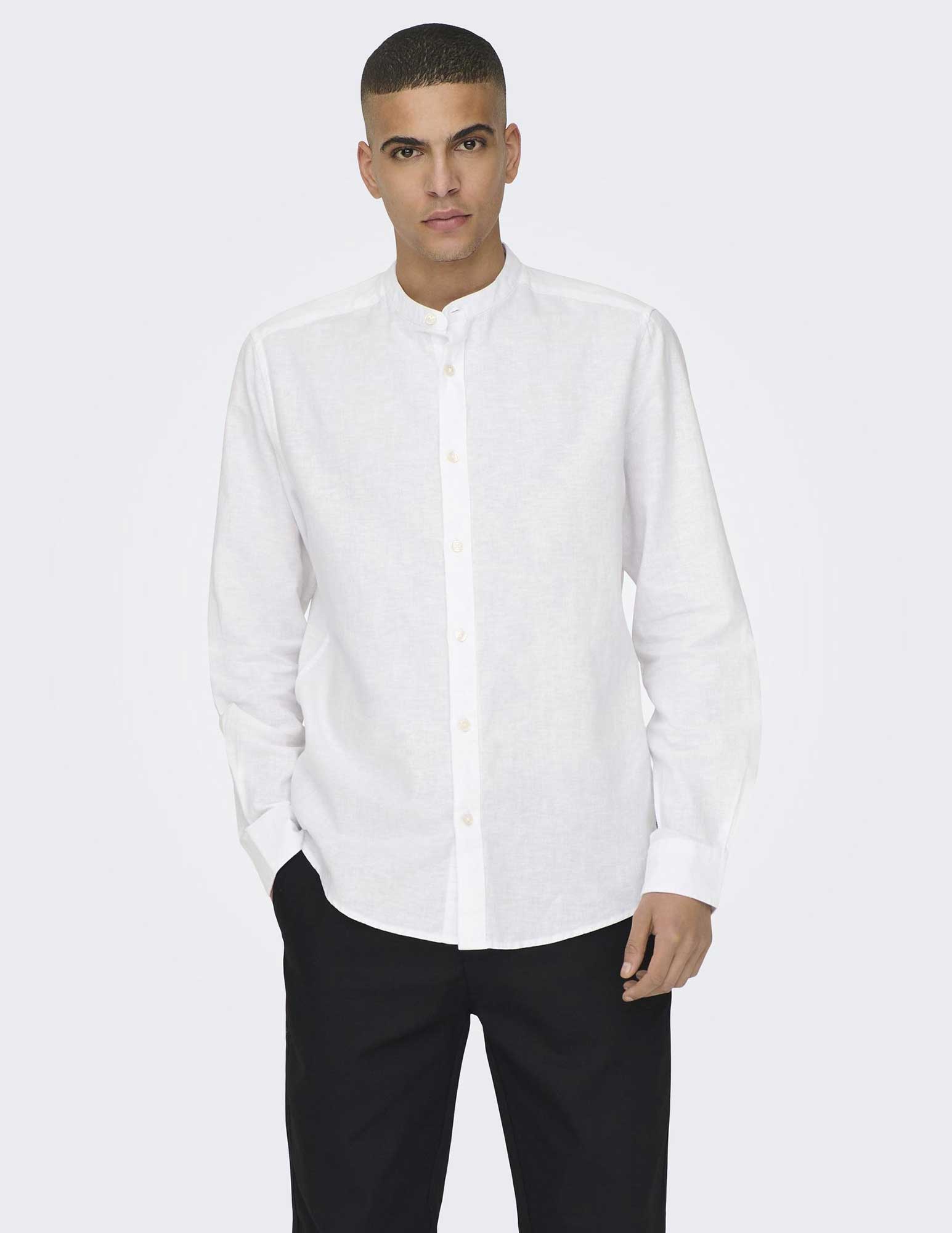 ONLY & SONS Overhemd Caiden 22019173 Wit