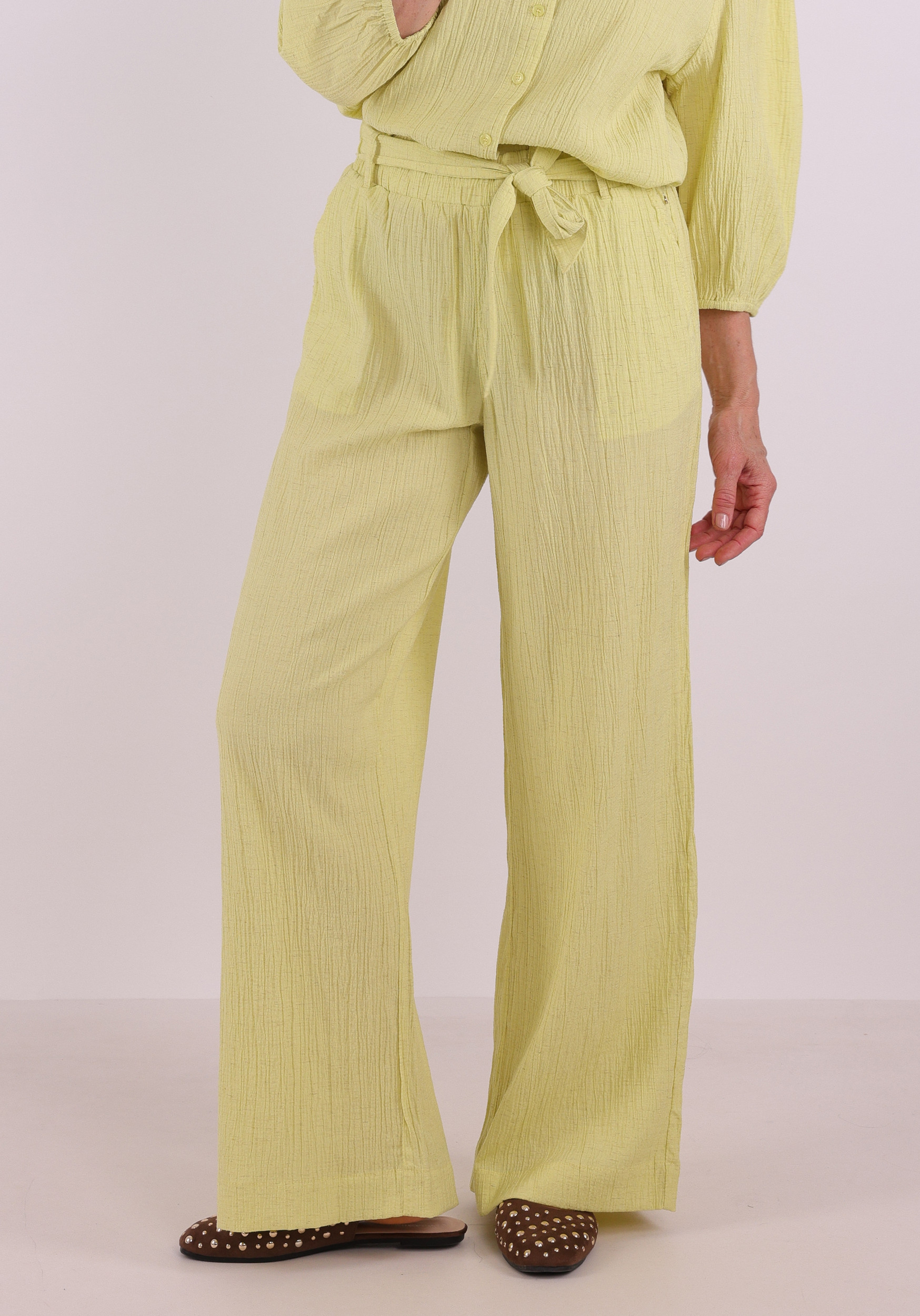 Tramontana Broek Creased C30-19-101 Groen