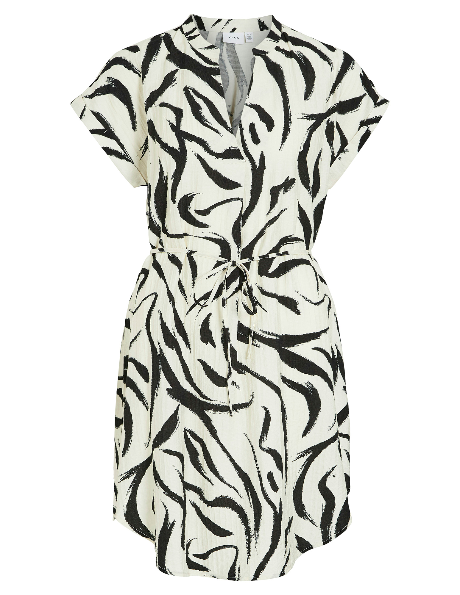 Vila Jurk Clo 14101673 Ecru