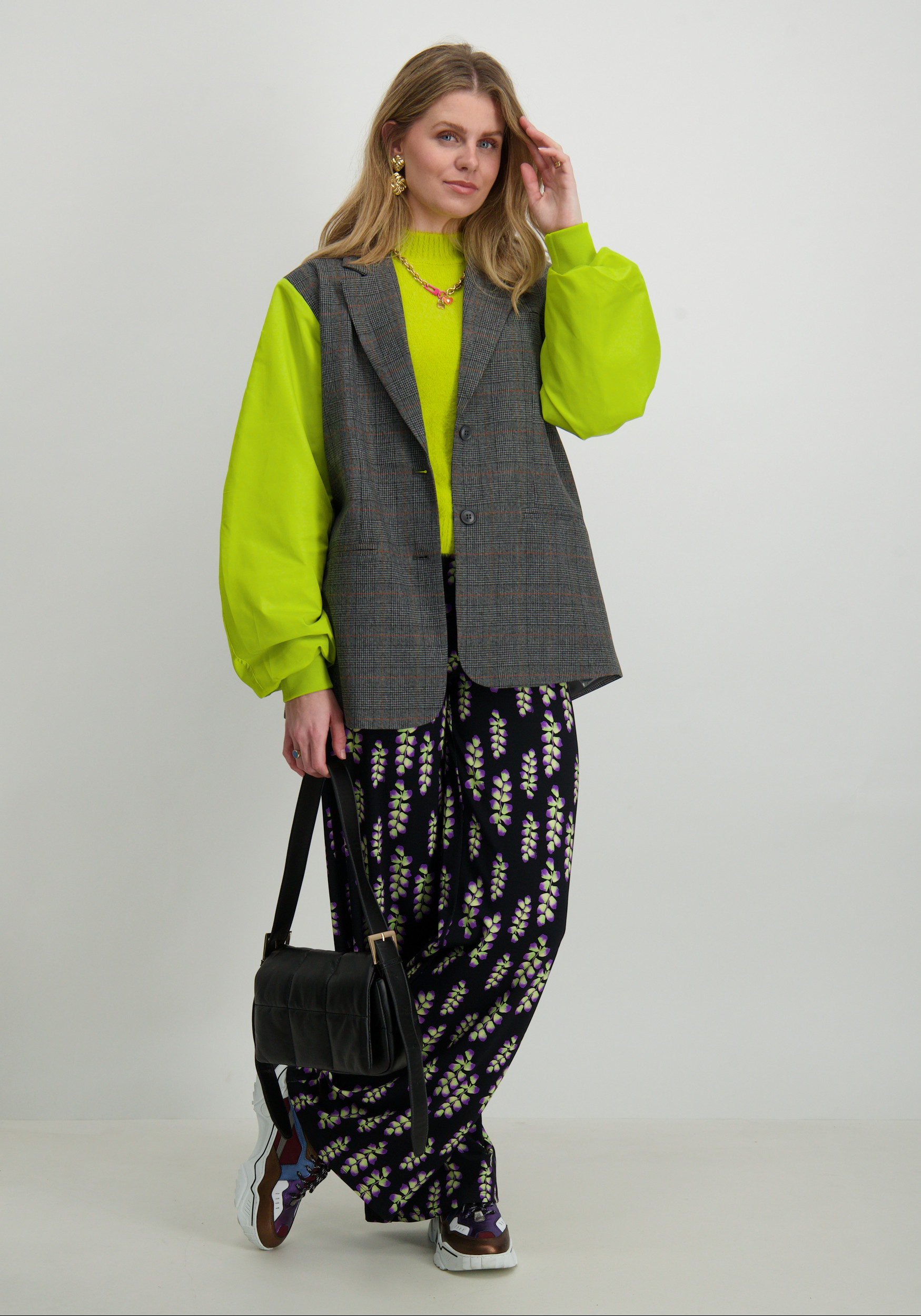 Harper & Yve Broek Jane AW24T102 Paars