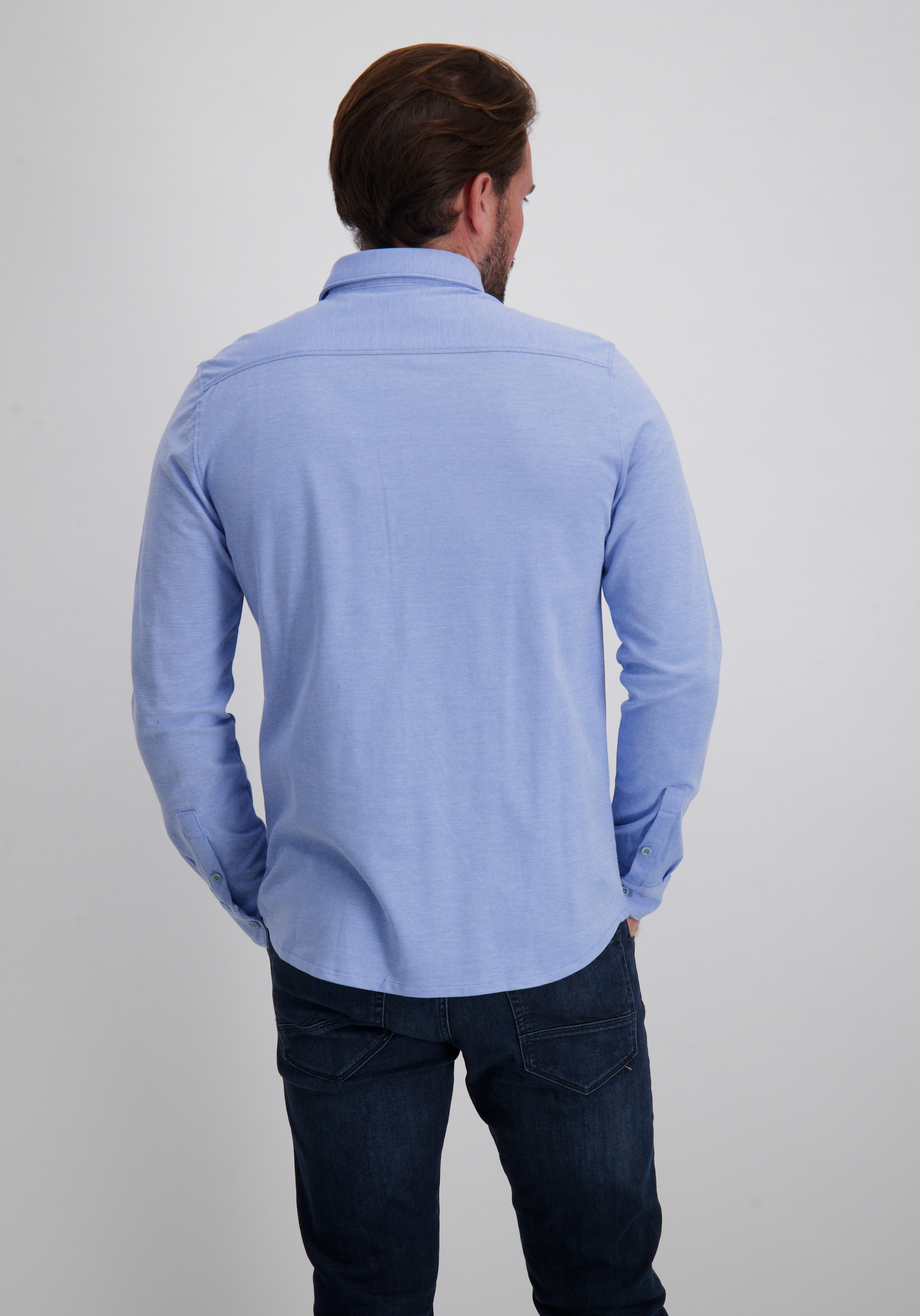 No Excess Overhemd N4186 Kobalt