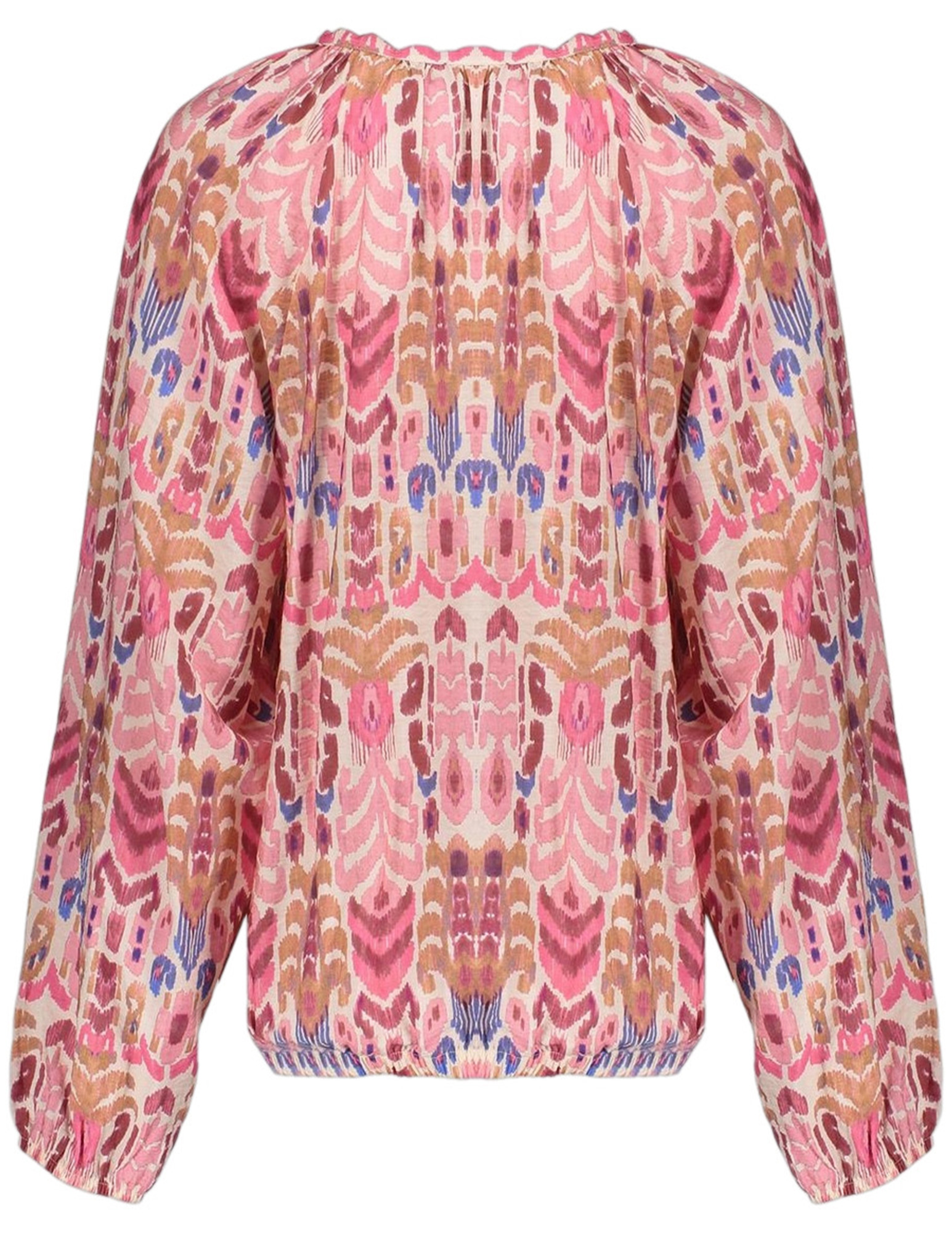Geisha Blouse all-over print 63219-20 Rose