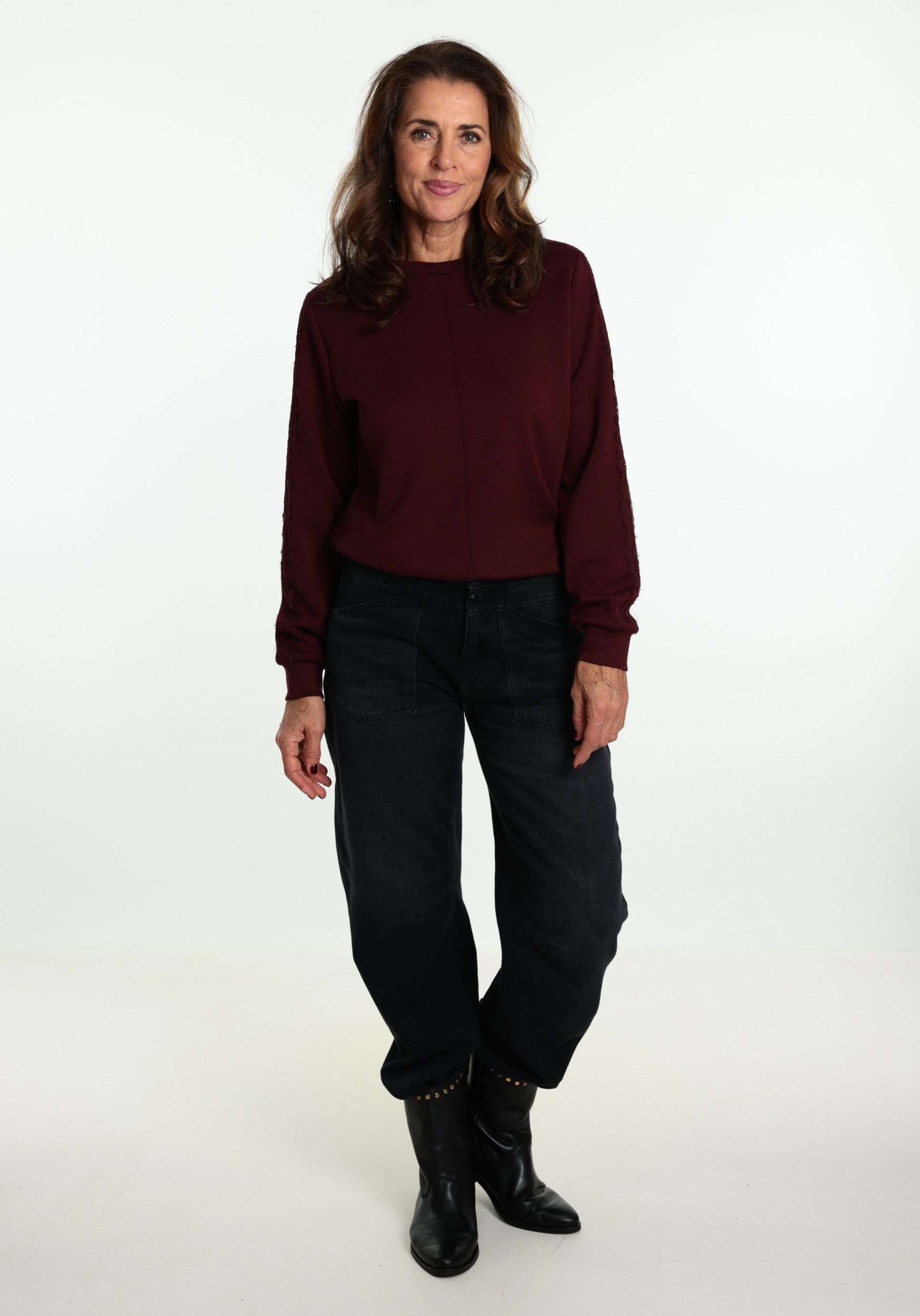 Tramontana Sweater C12-21-601 C12-21-601 Bordeaux