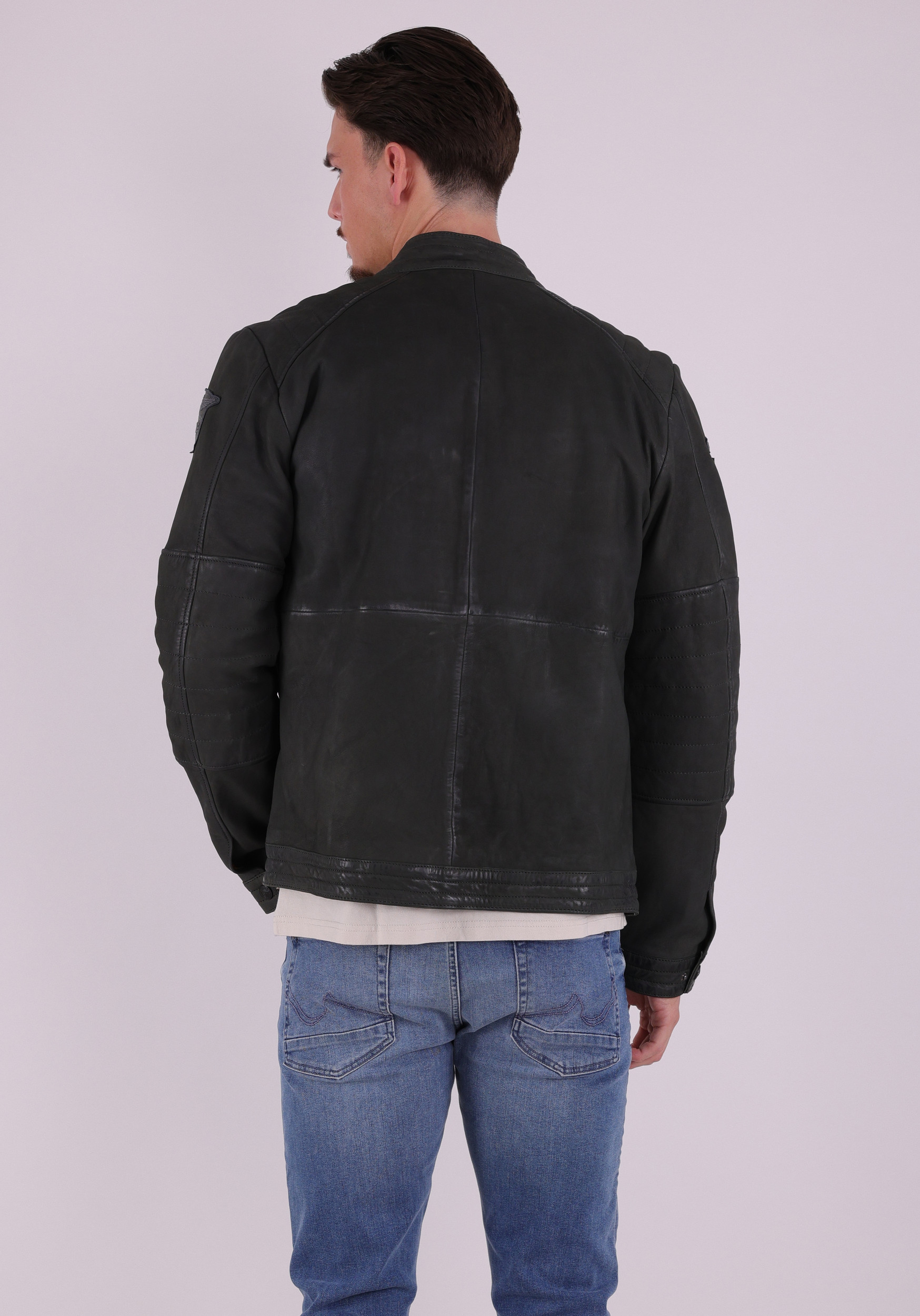 PME Legend Short jacket Scraper PLJ2602701 Donker groen