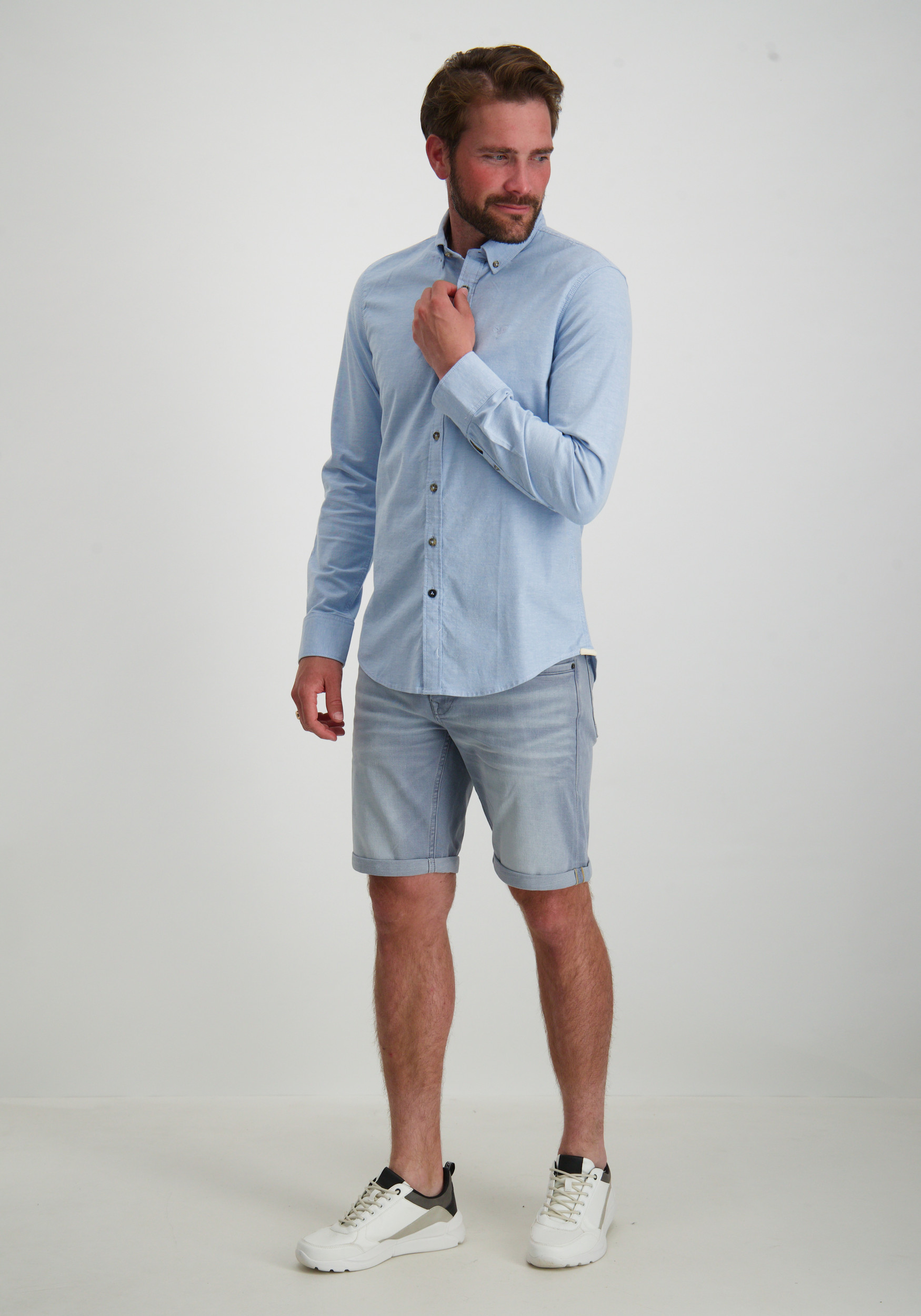 PME Legend Overhemd PSI2400022 Licht blauw