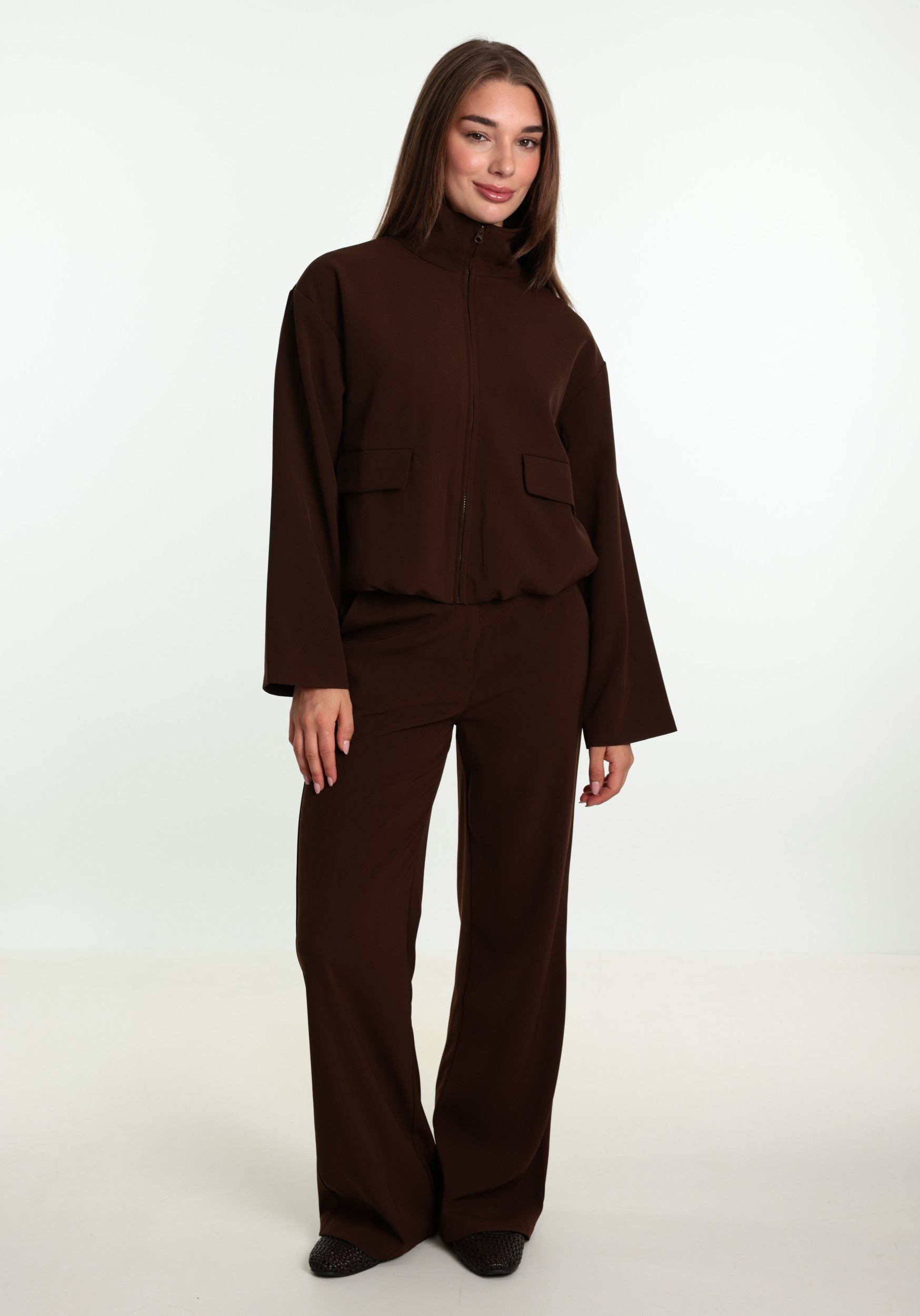 Ydence Tussenjas Davis FS2646 Donker bruin
