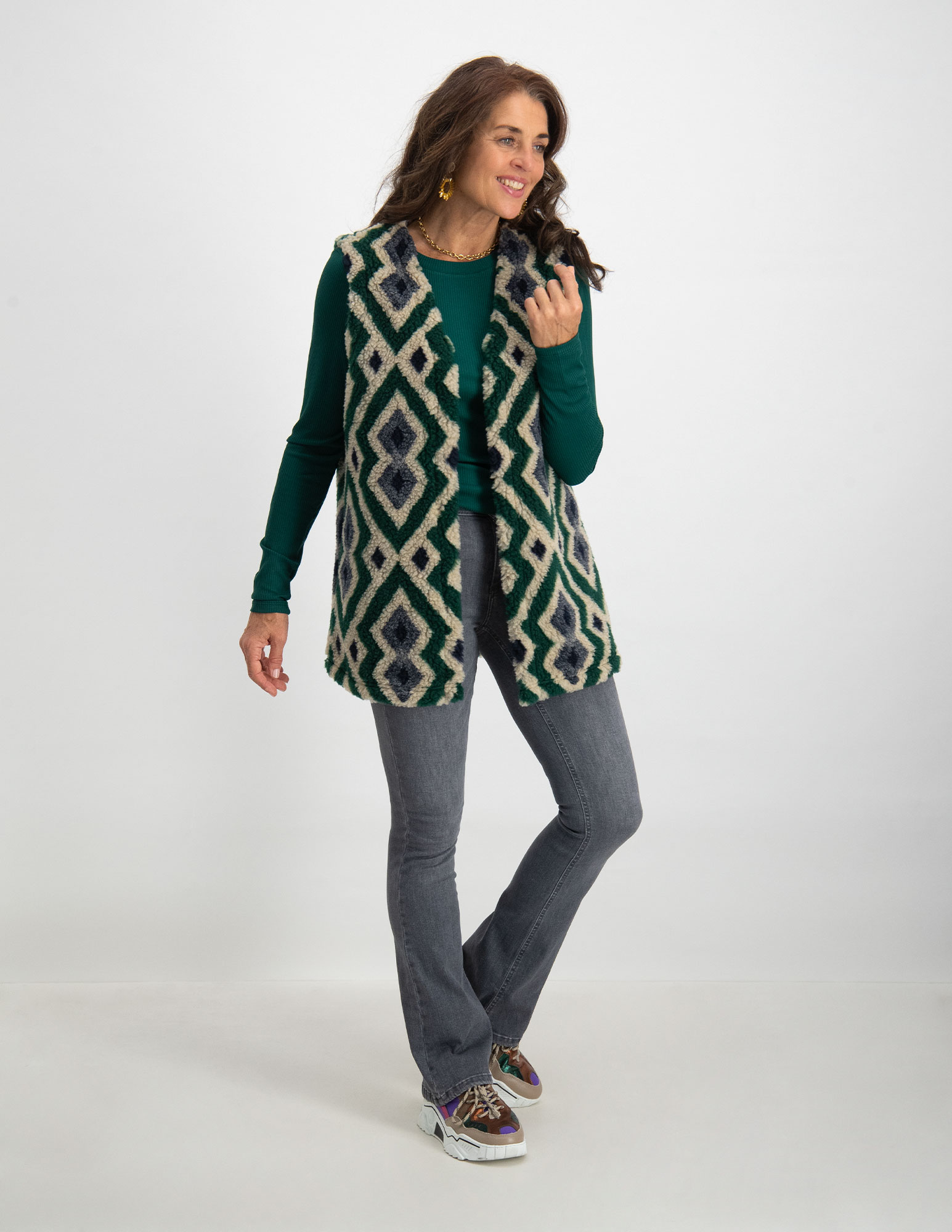 Only Flared jeans Blush 15233721 Grijs