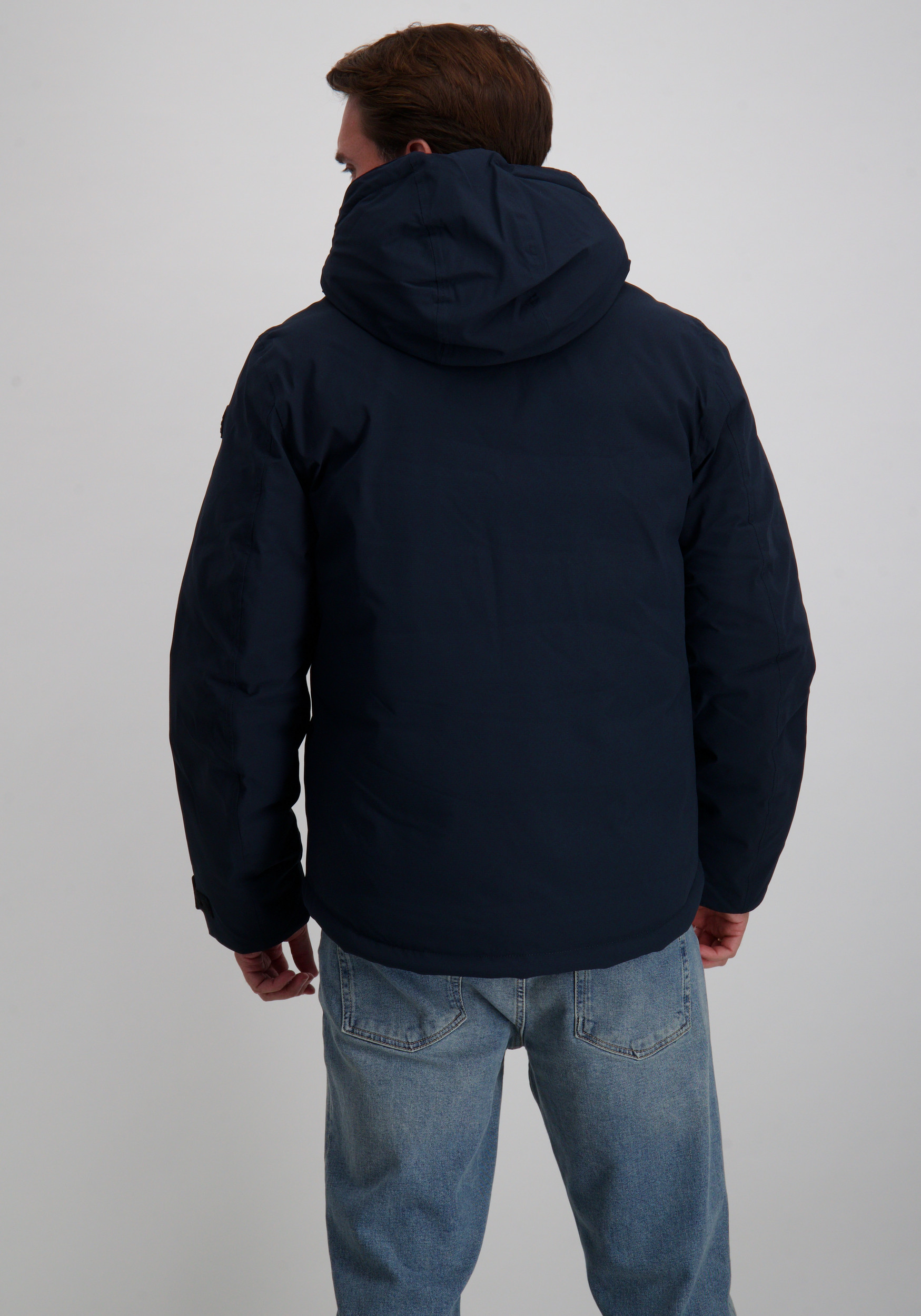 PME Legend Winterjas Crewcat PJA2508111 Donker blauw