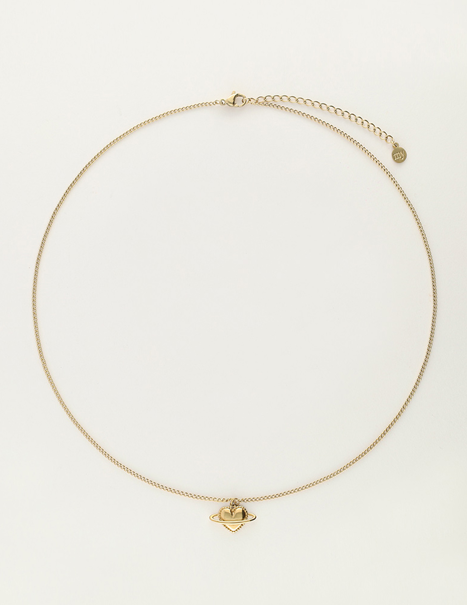 My Jewellery Starry ketting met hartjes planeet MJ11983 Goud