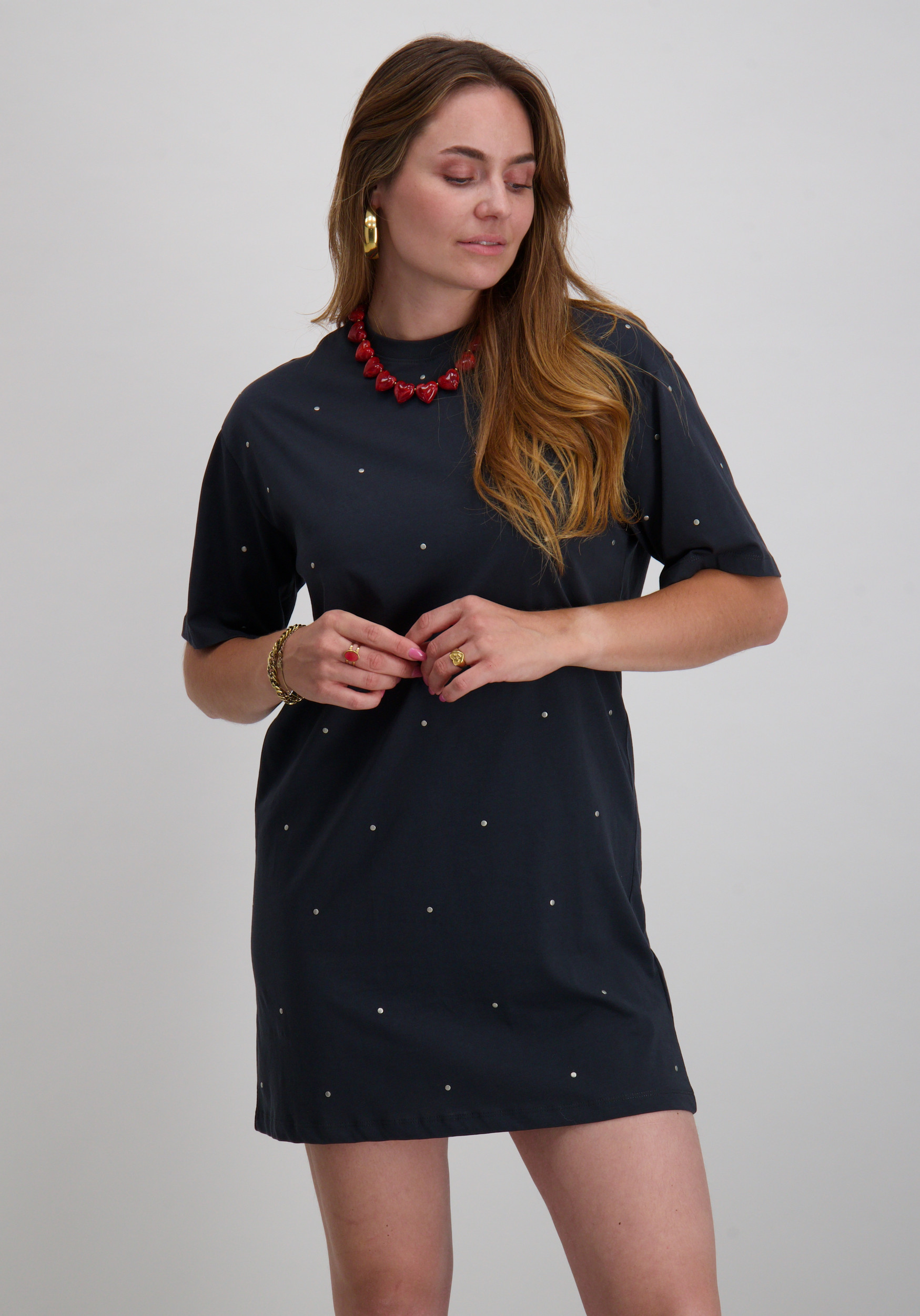 Refined Department Jurk Bella R2508714727 Antraciet