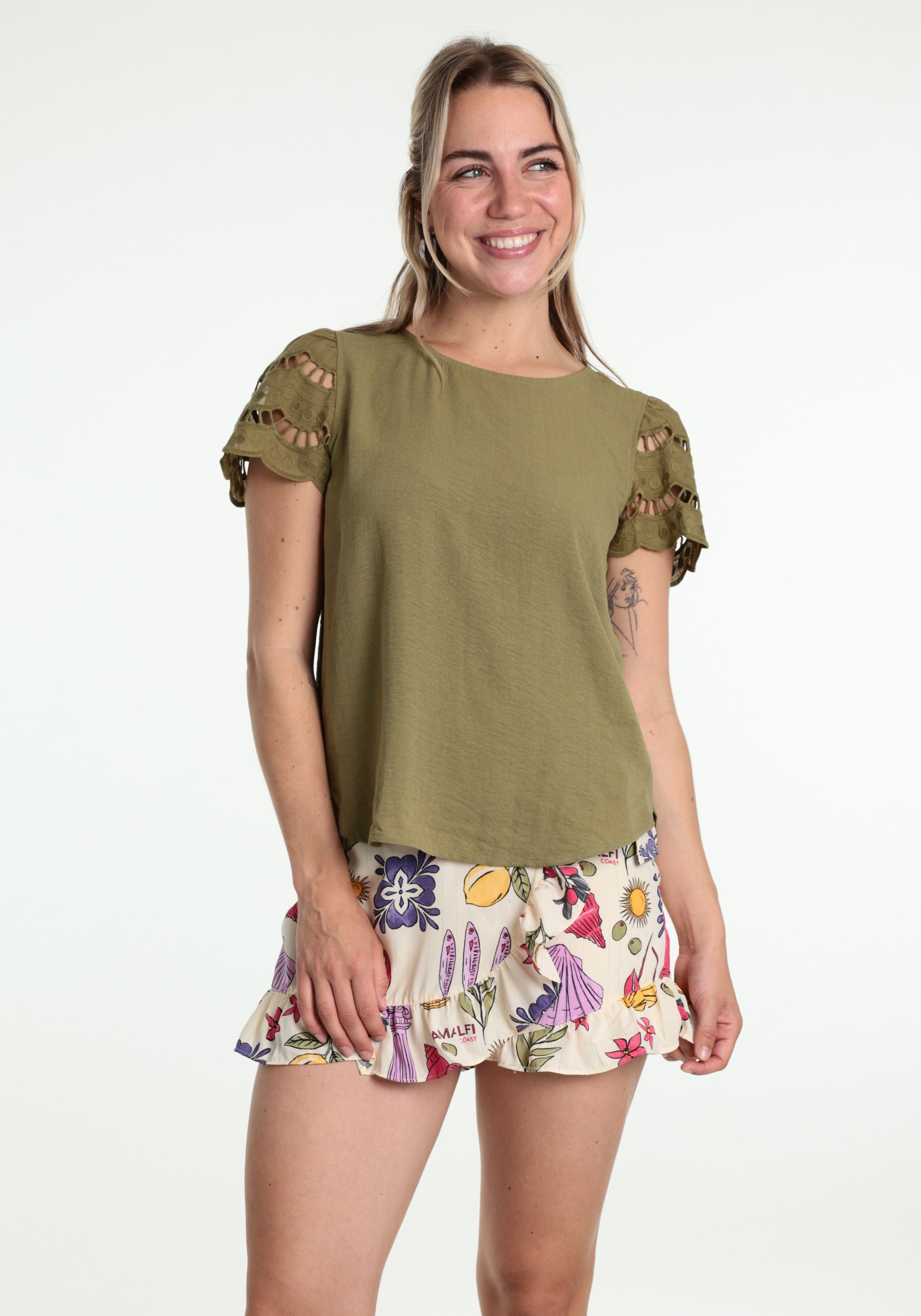 JDY Blouse Hannah 15312609 Groen