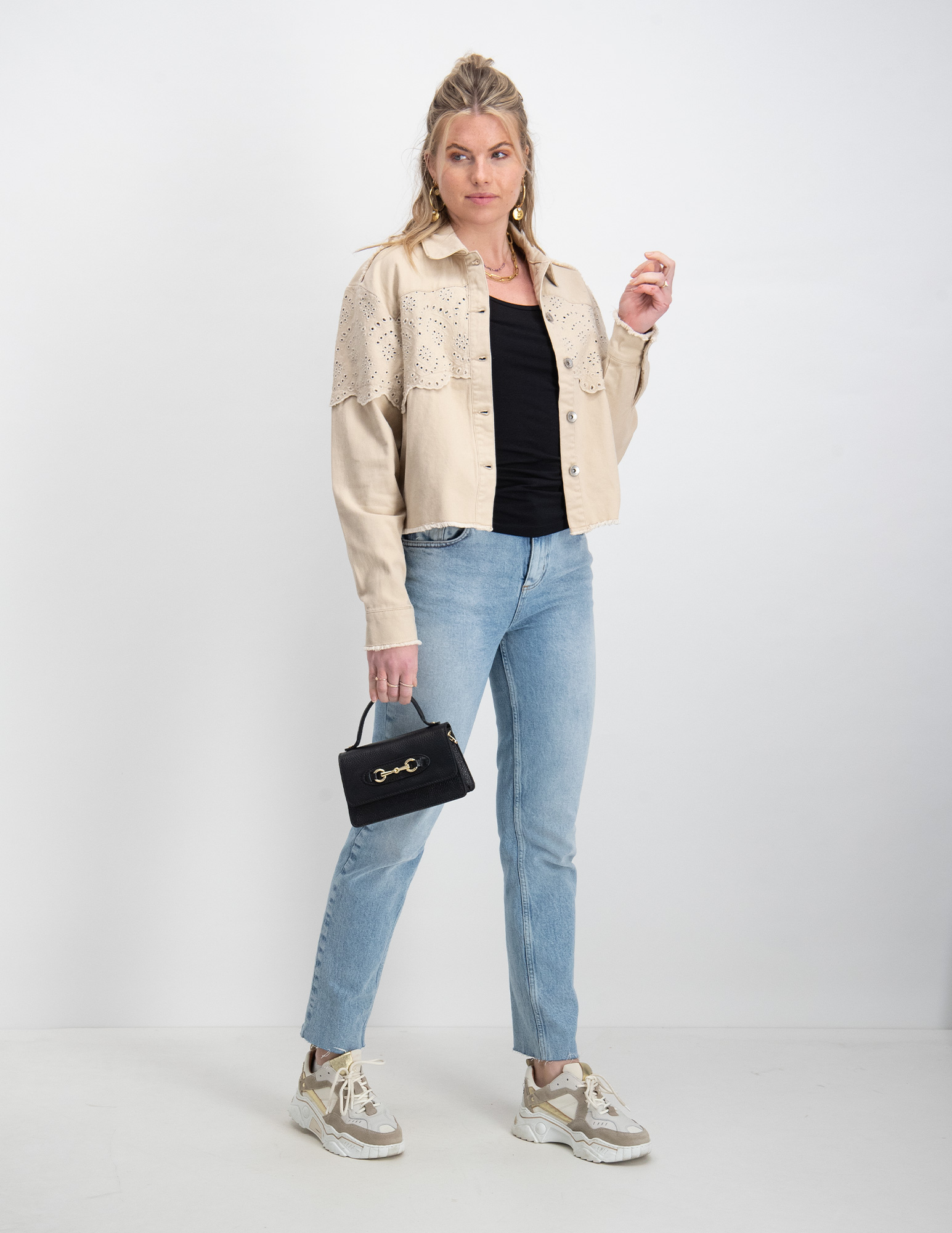 Be'Lieve Halter Top 50304 Zwart