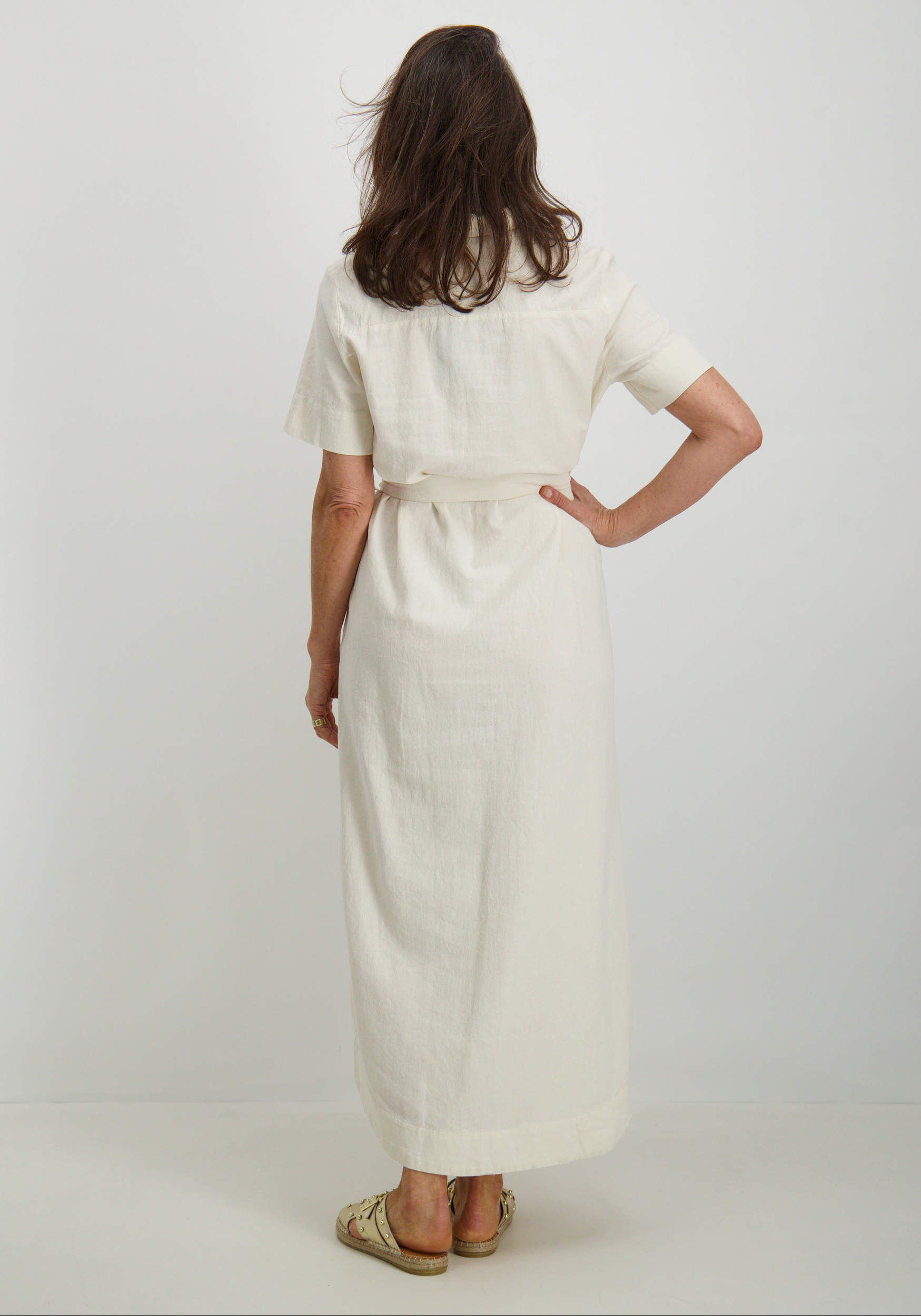 Vero moda Jurk Hart 10303640 Ecru