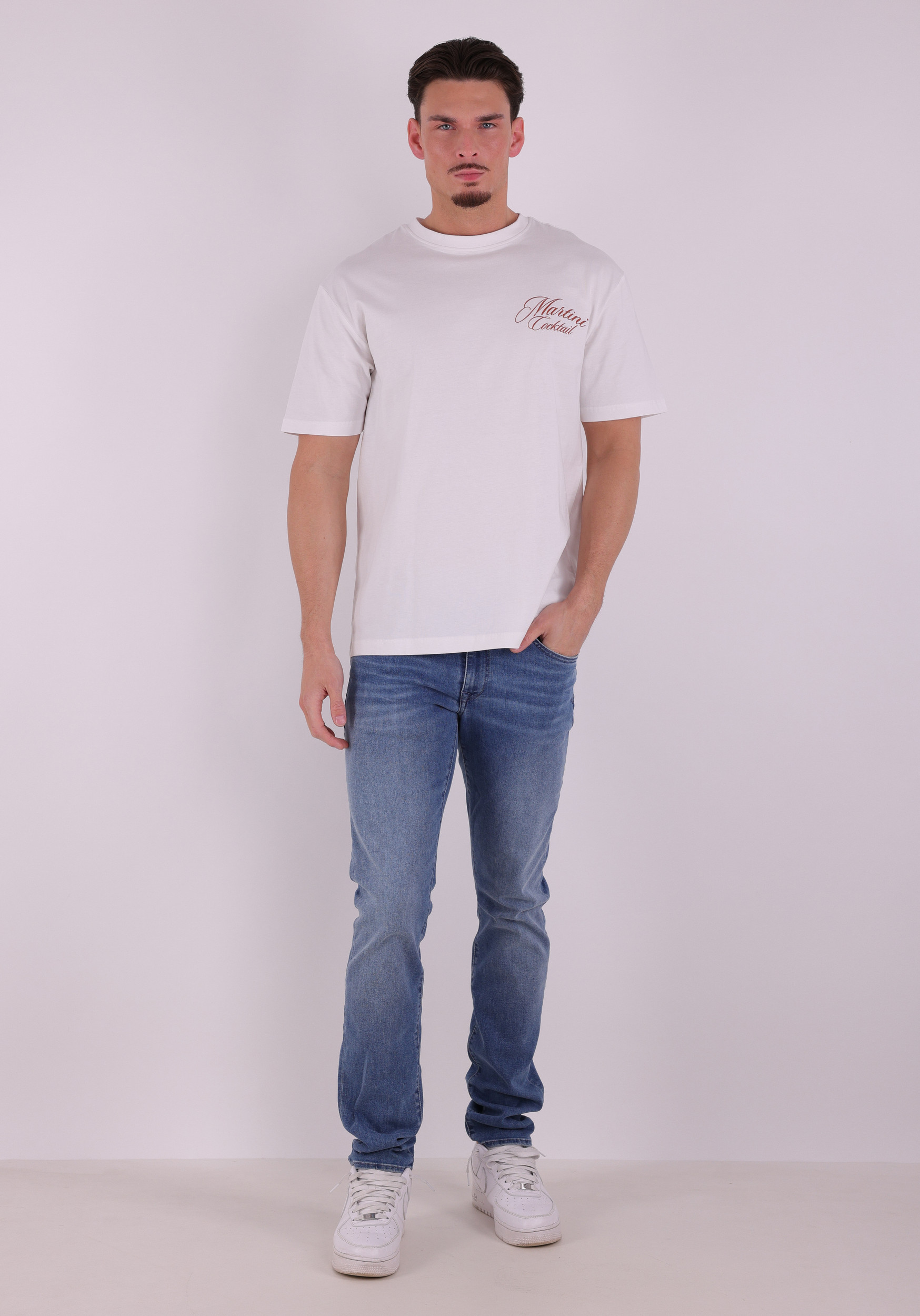 ONLY & SONS T-shirt Fred 22038836 Wit