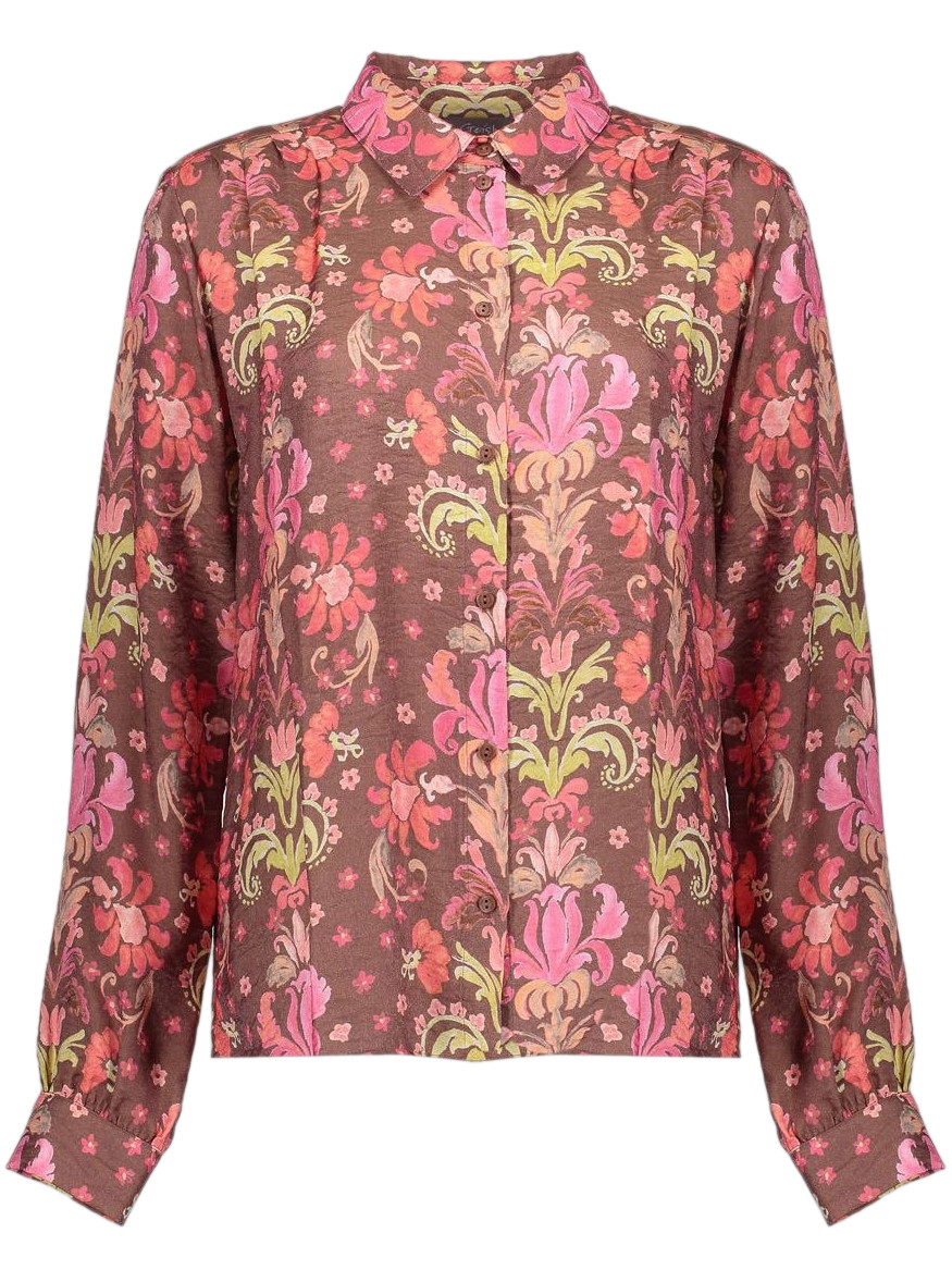 Geisha Blouse 53938-20 Donker bruin