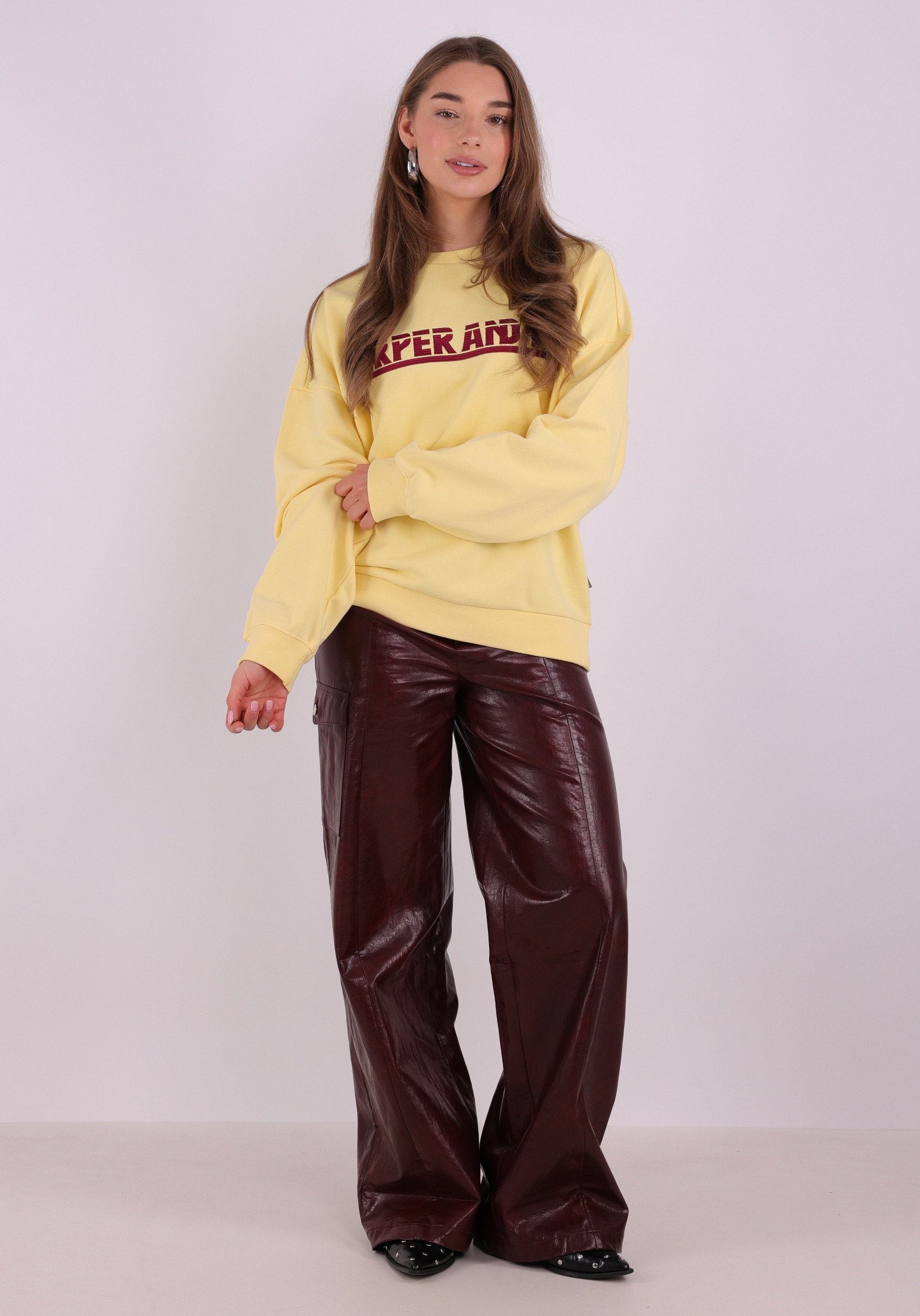 Harper & Yve Sweater Lex SS6Y503 Licht geel