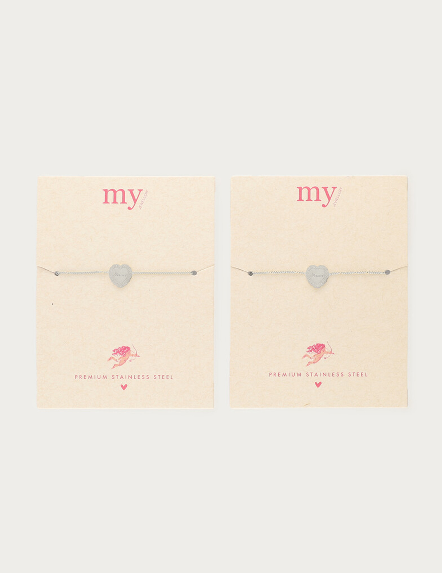 My Jewellery Love armbanden set Forever Together MJ15347 Zilver