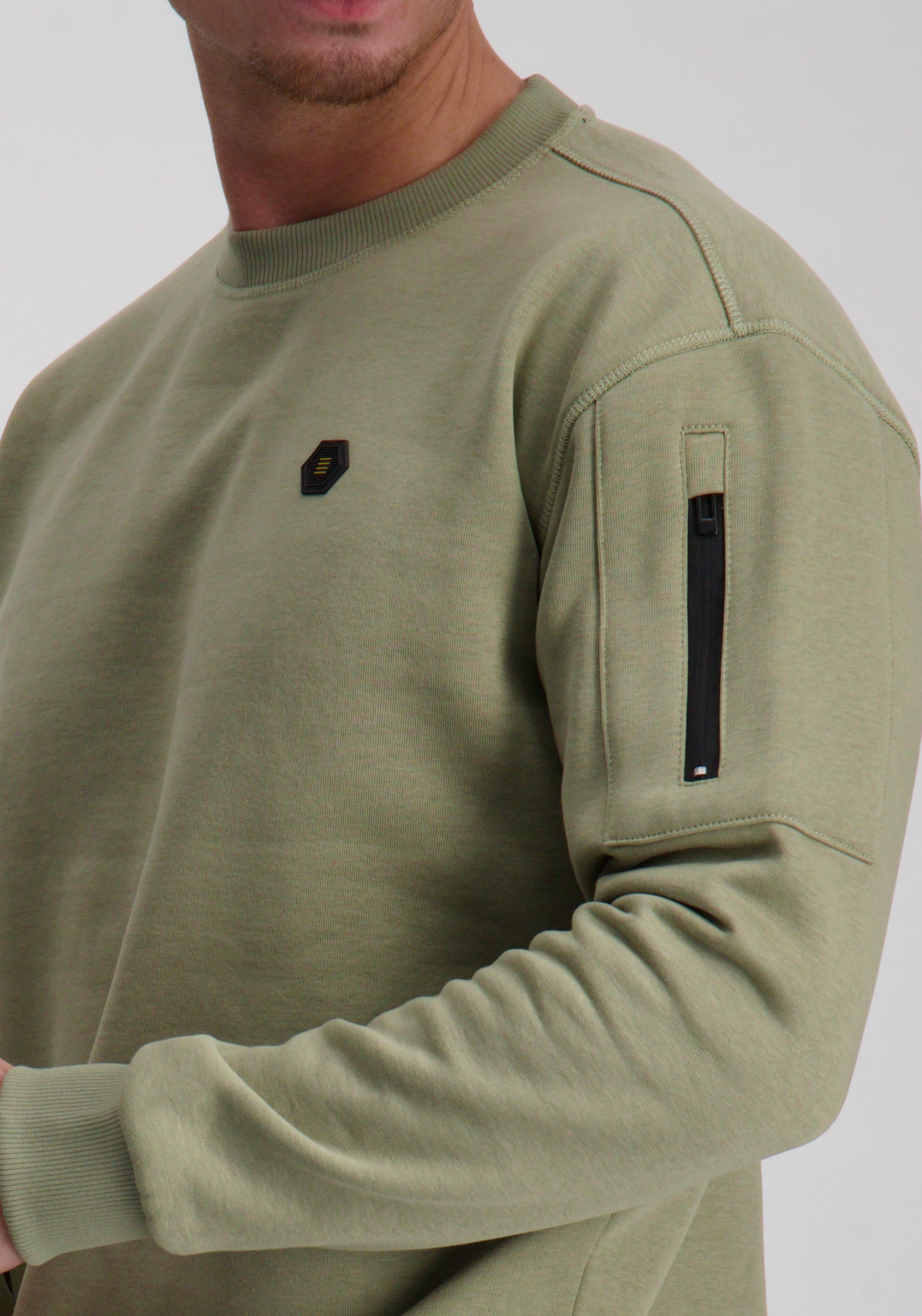 No Excess Sweater 29130857 Licht groen