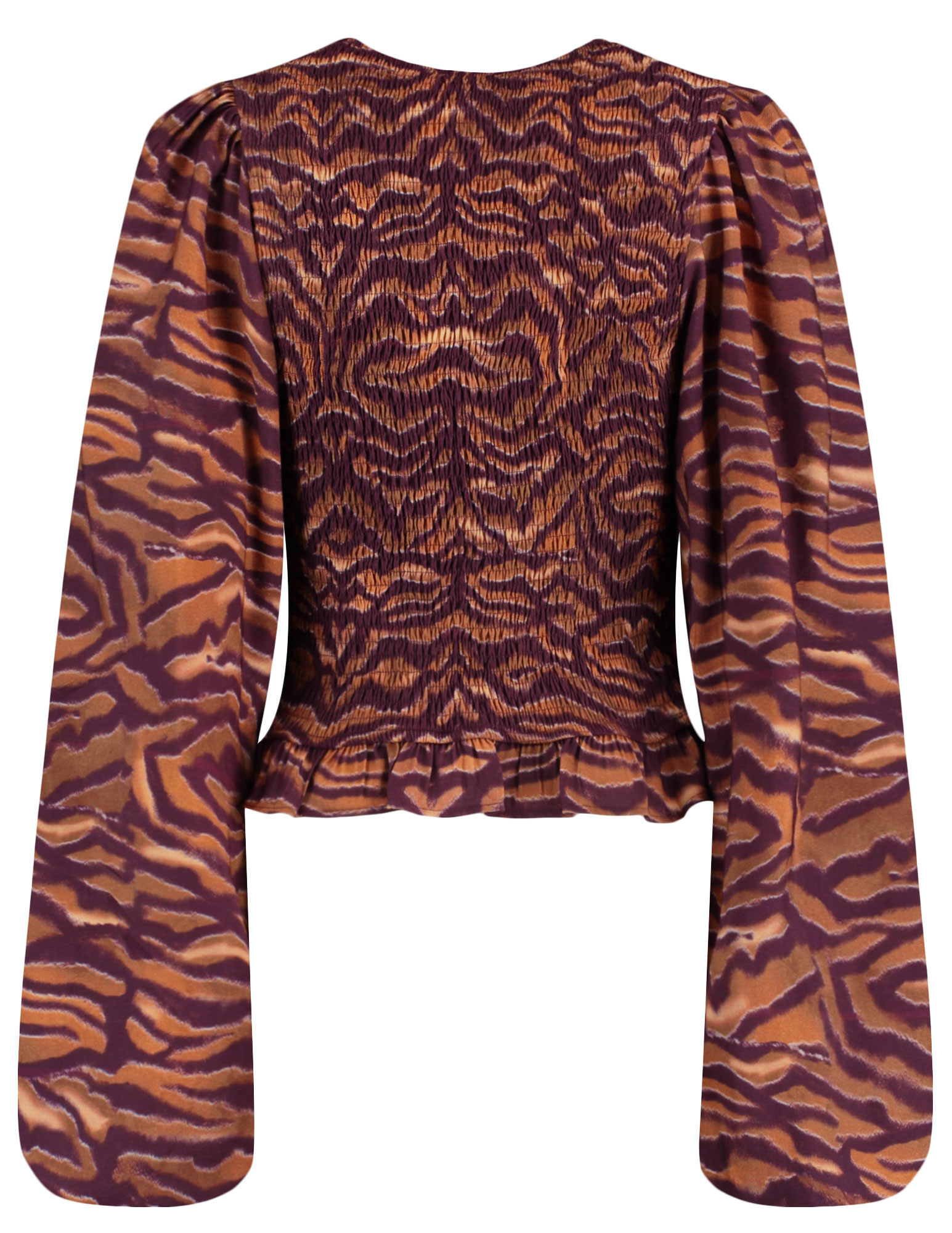 Harper & Yve Top Elin SS6P601 Bruin