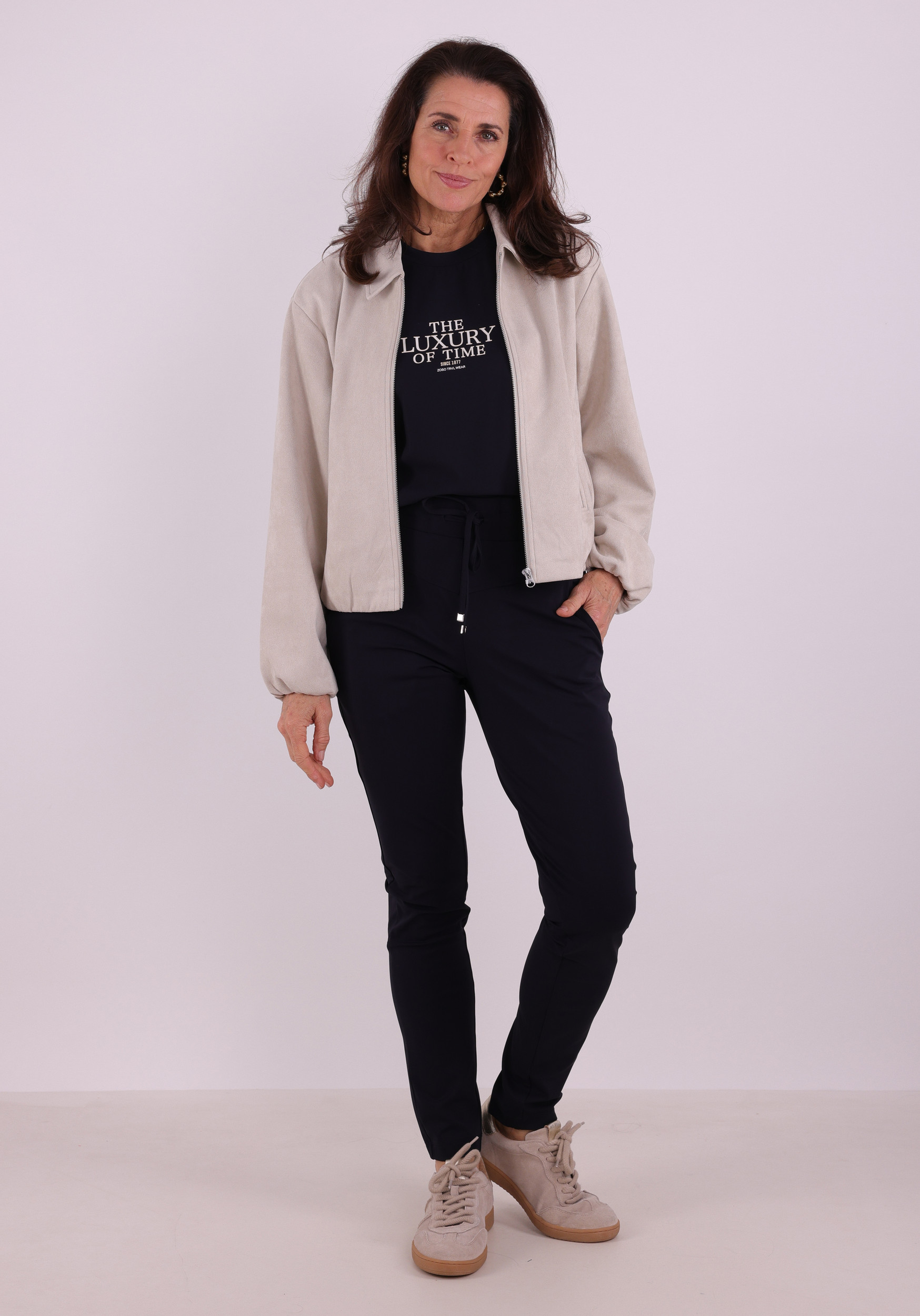 Zoso T-shirt 261Isabel Donker blauw