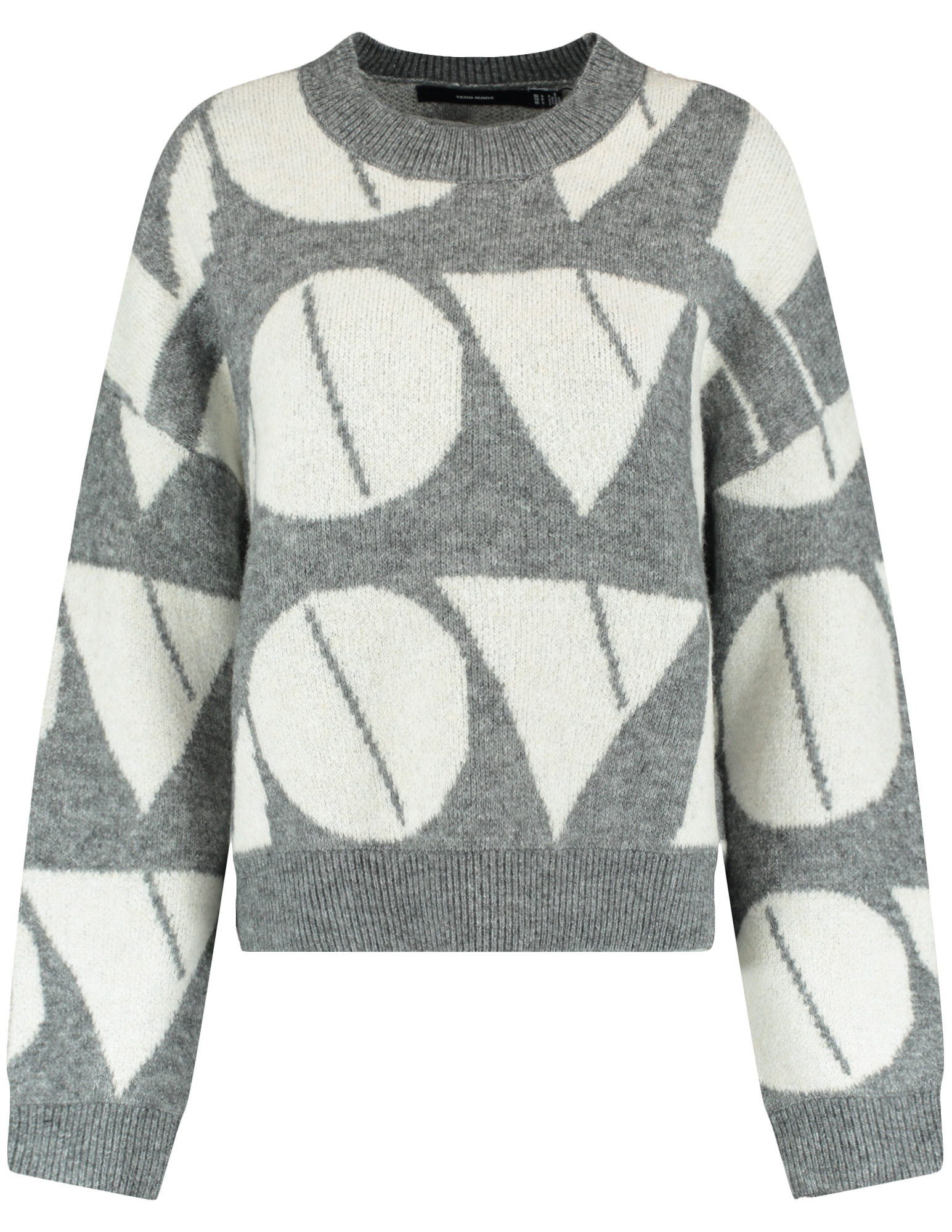 Vero moda Trui Love 10331432 Midden grijs