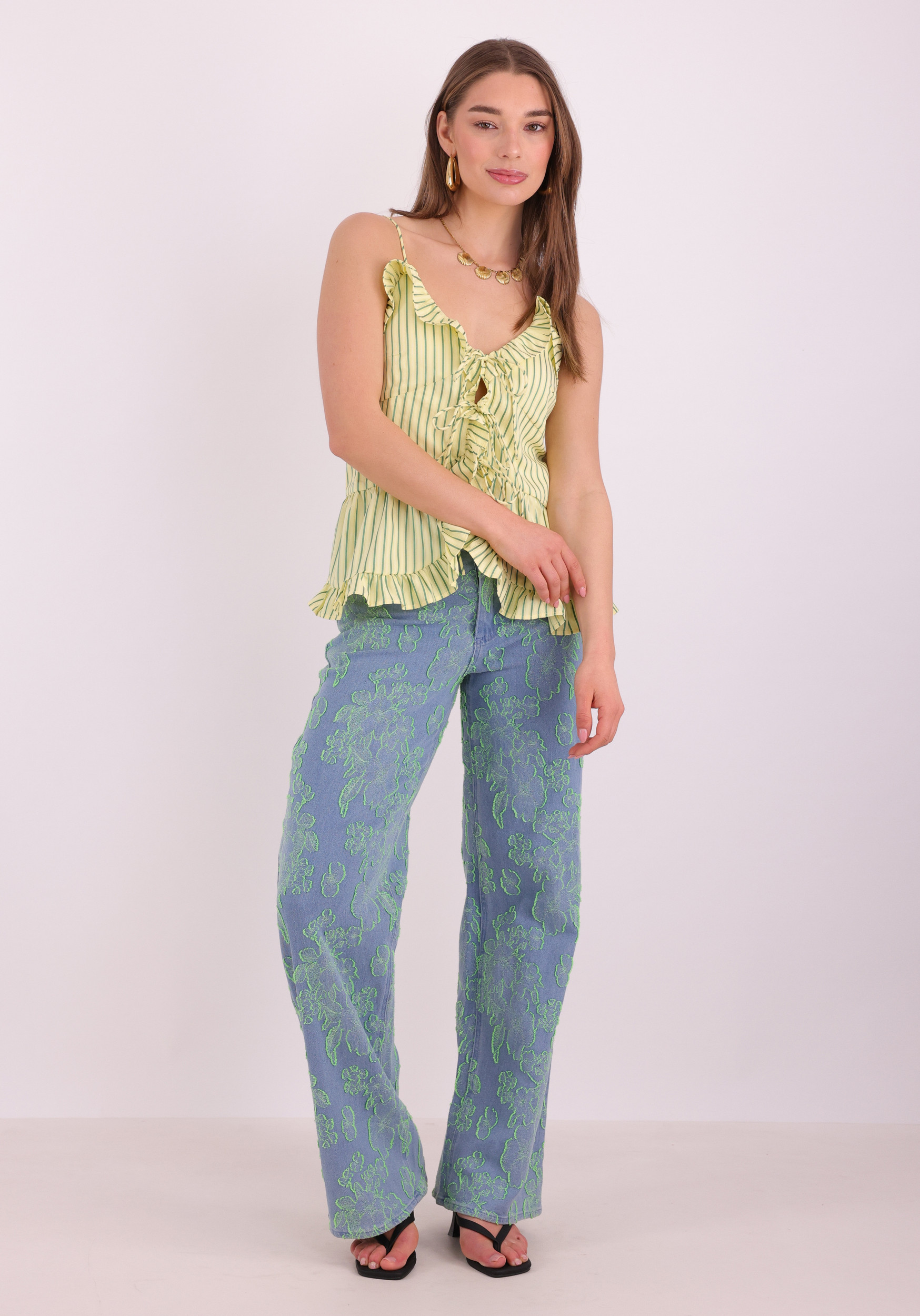 Harper & Yve Top Maren HS6P405 Geel