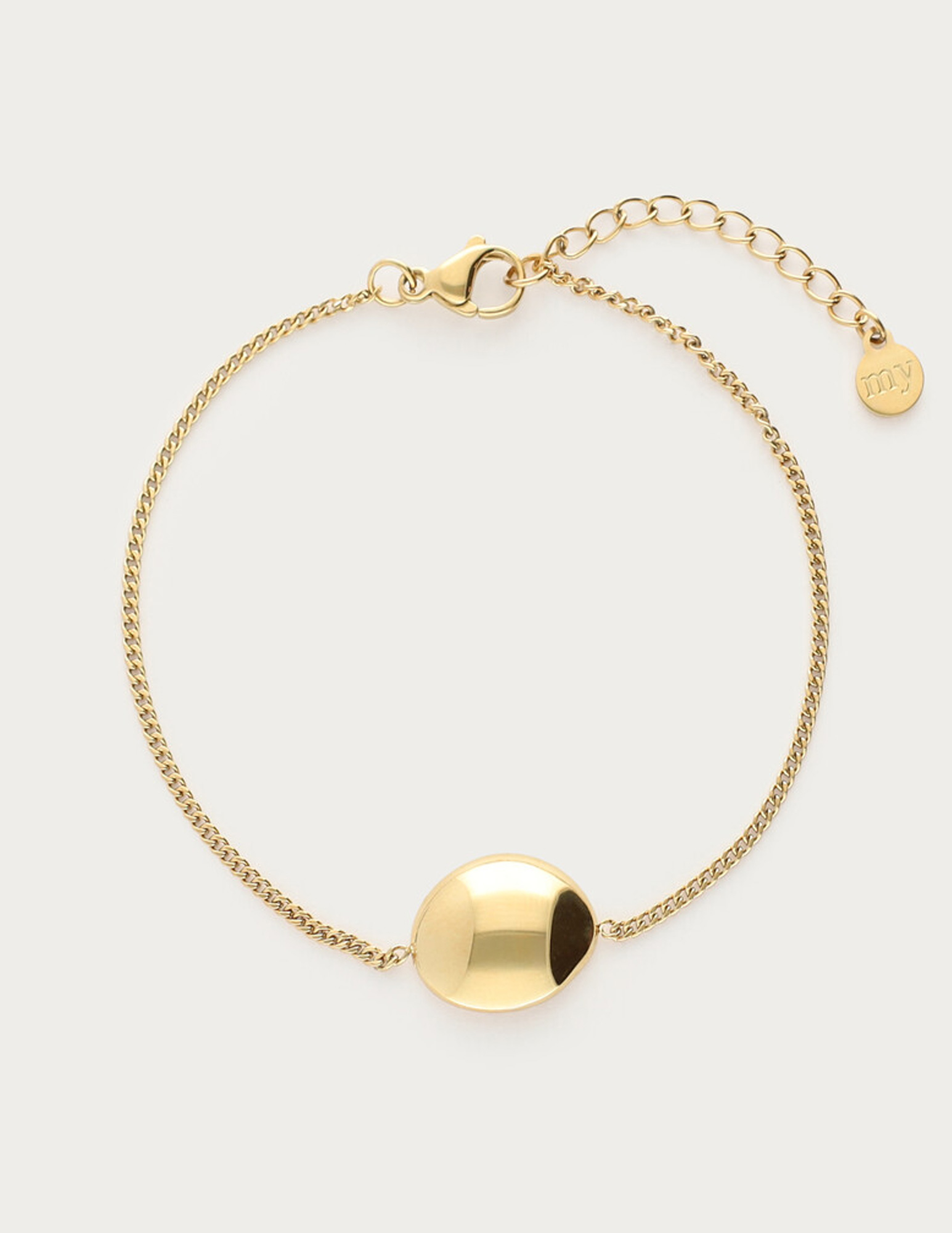 My Jewellery Mystic armband met ovaal MJ14238 Goud
