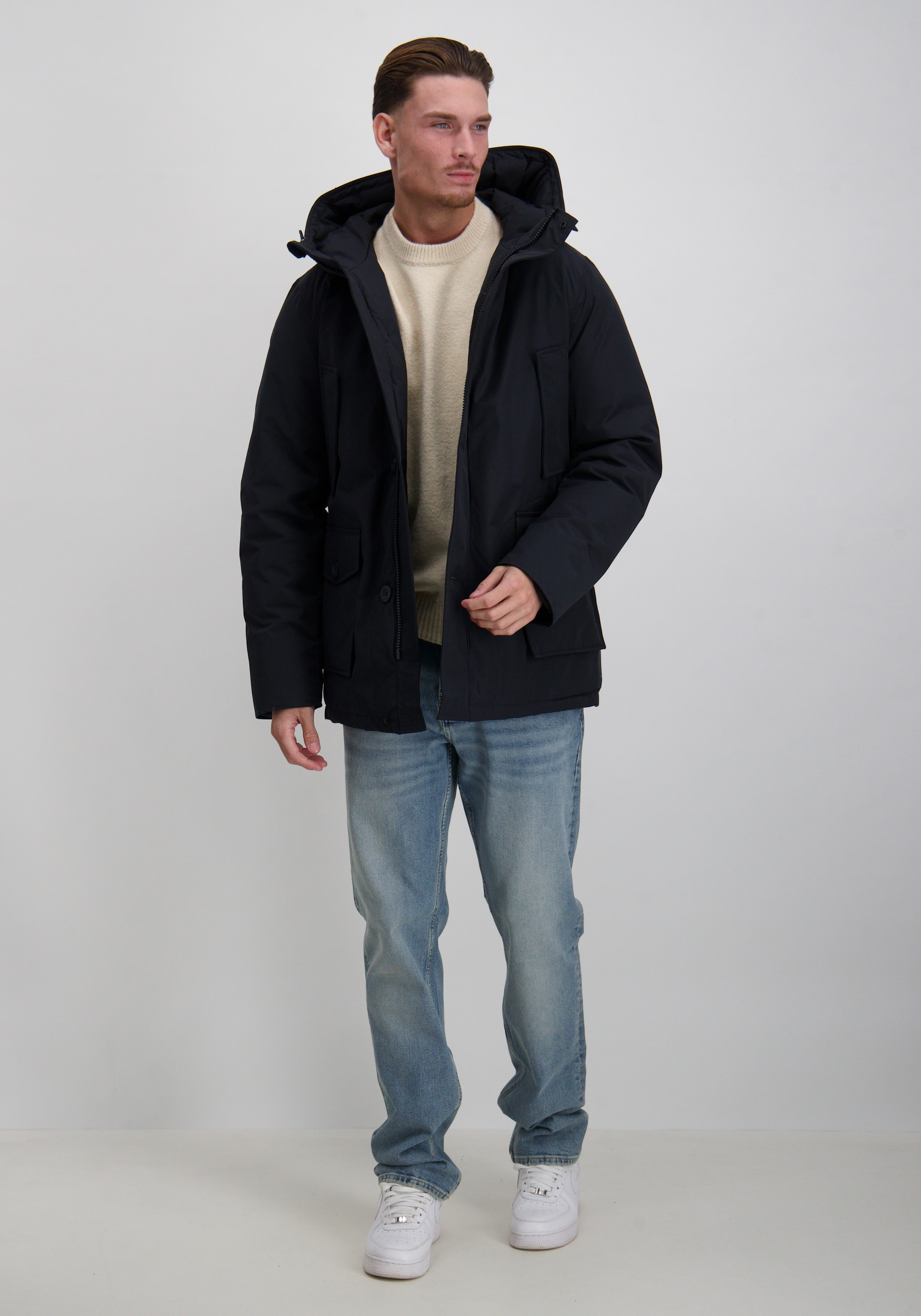 AIRFORCE Parka classic HRM1148 Donker blauw