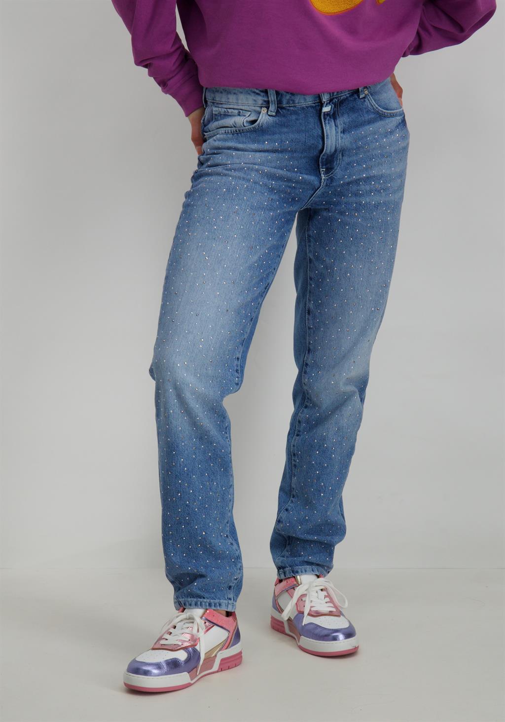 Cup of Joe Jeans Daisy Blauw