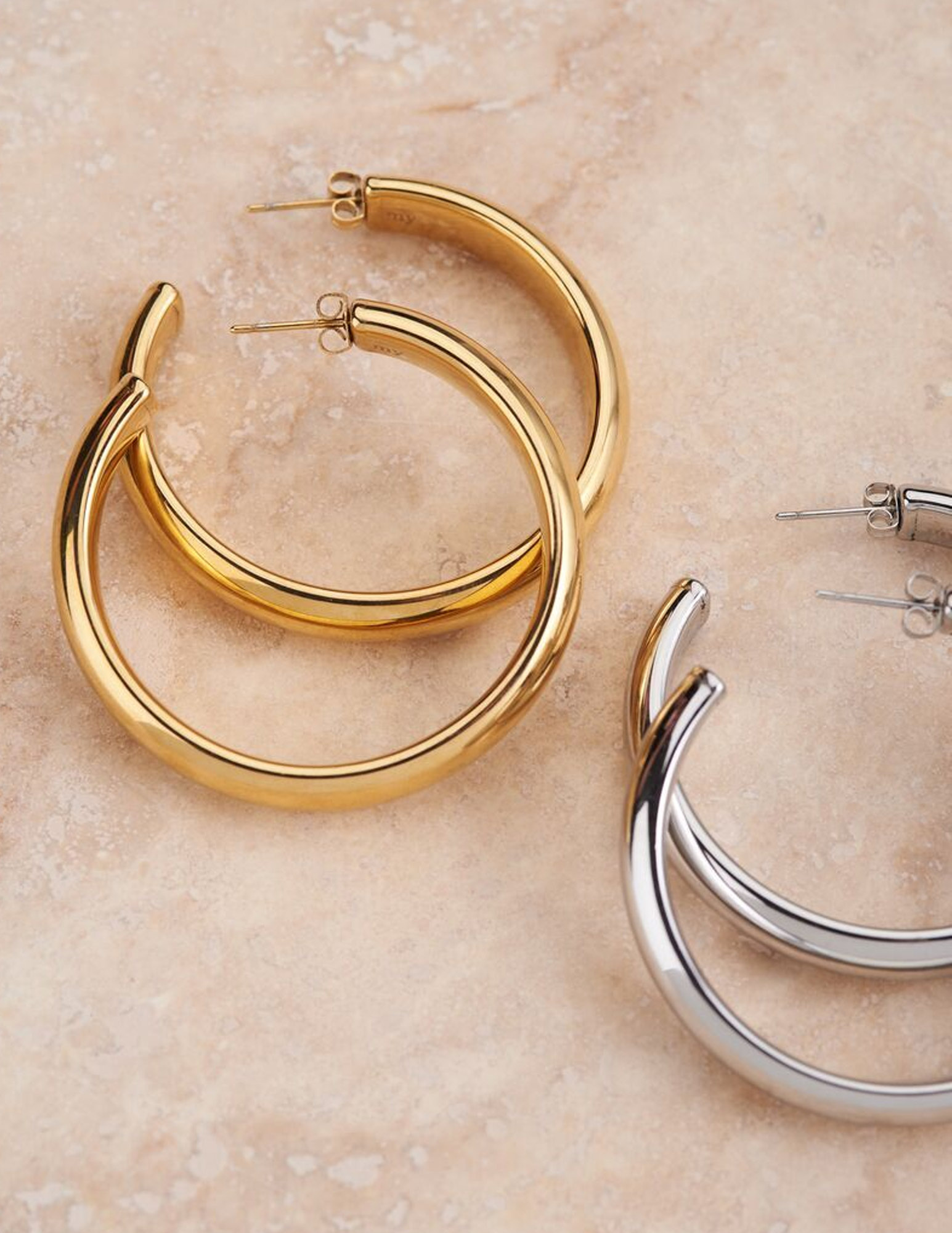 My Jewellery Oorringen MJ07354 Zilver