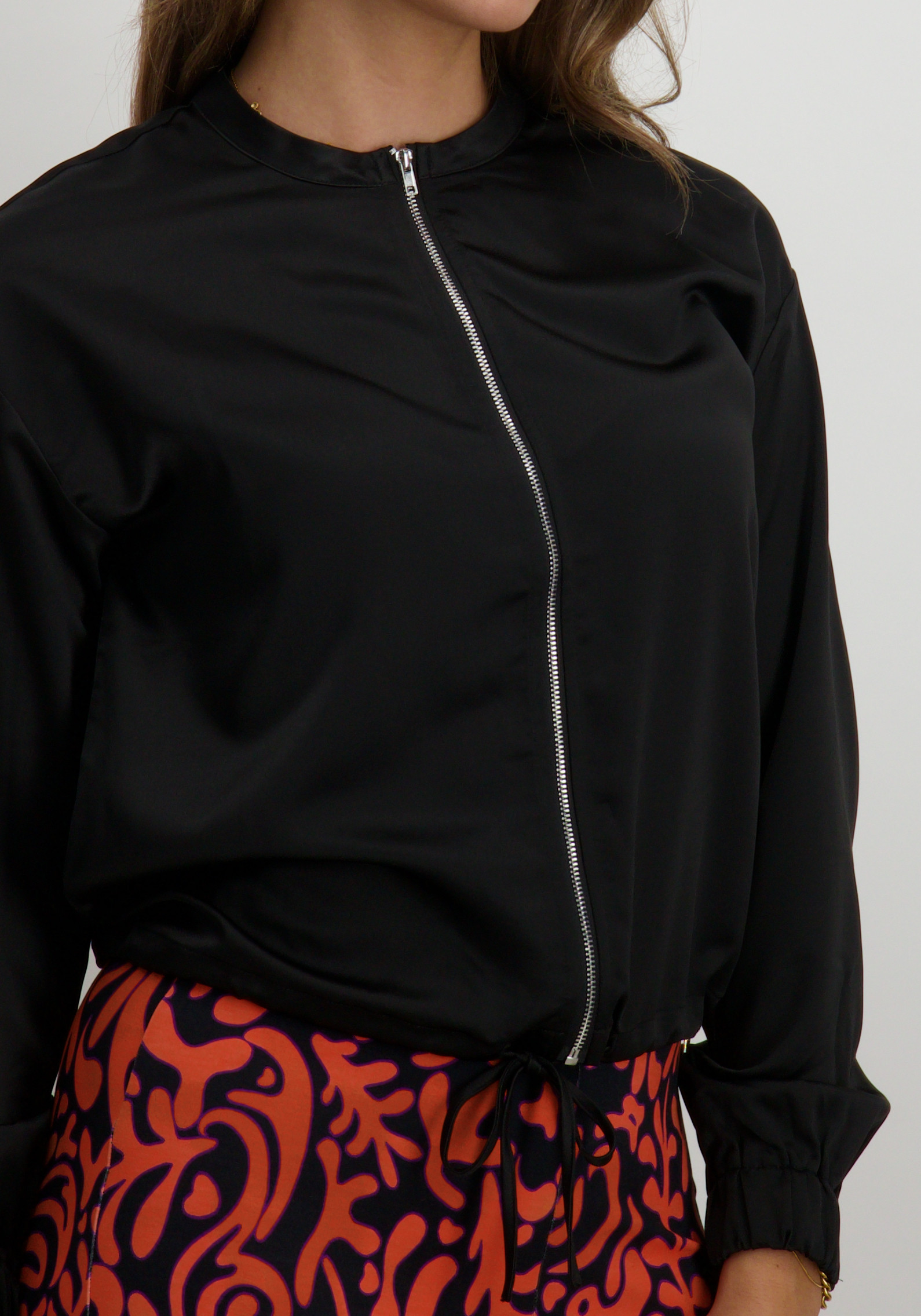 Vero moda Bomber Merle 10316604 Zwart