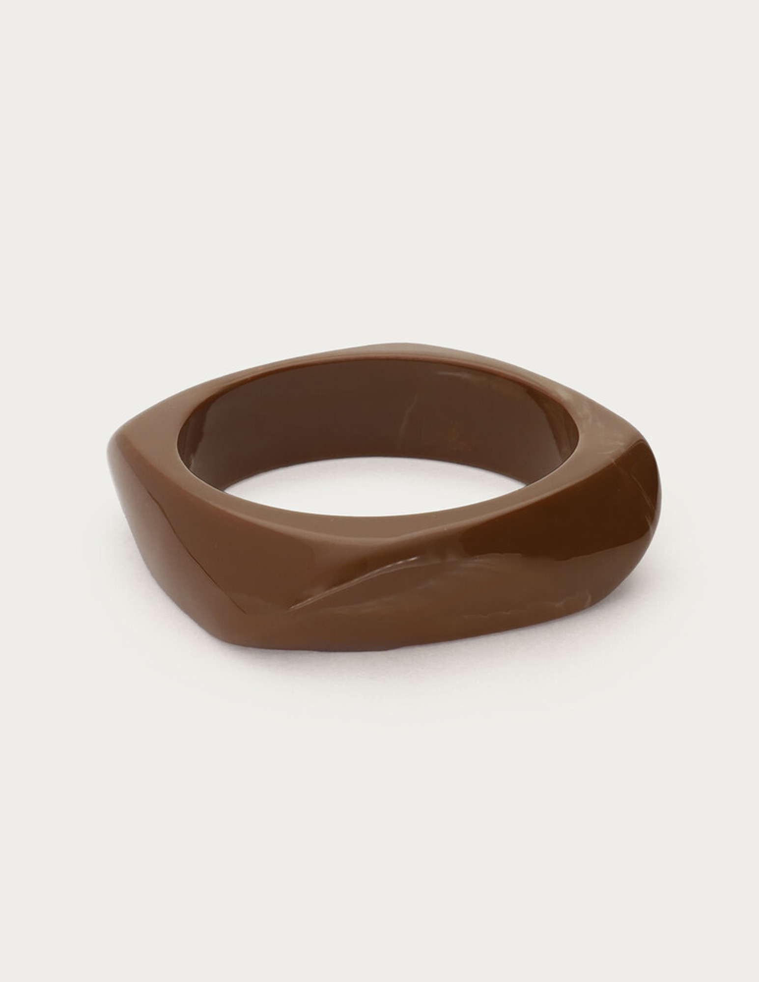 My Jewellery Bangle resin MJ15348 Donker bruin