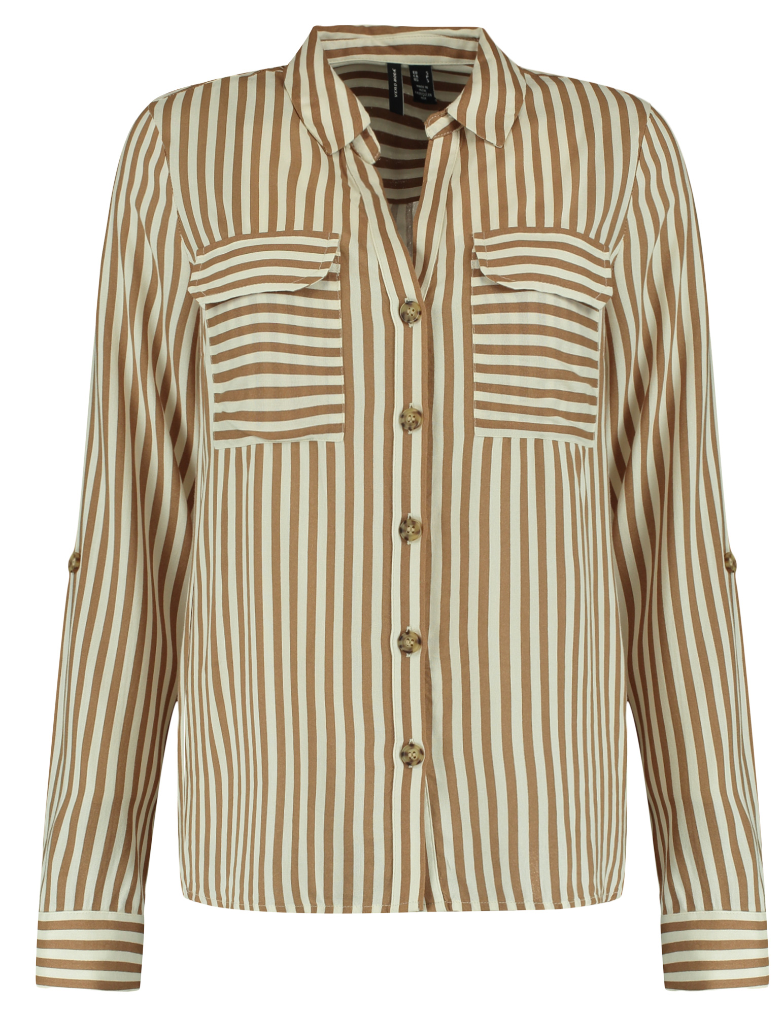 VERO MODA Blouse Bumpy 10275283 Bruin