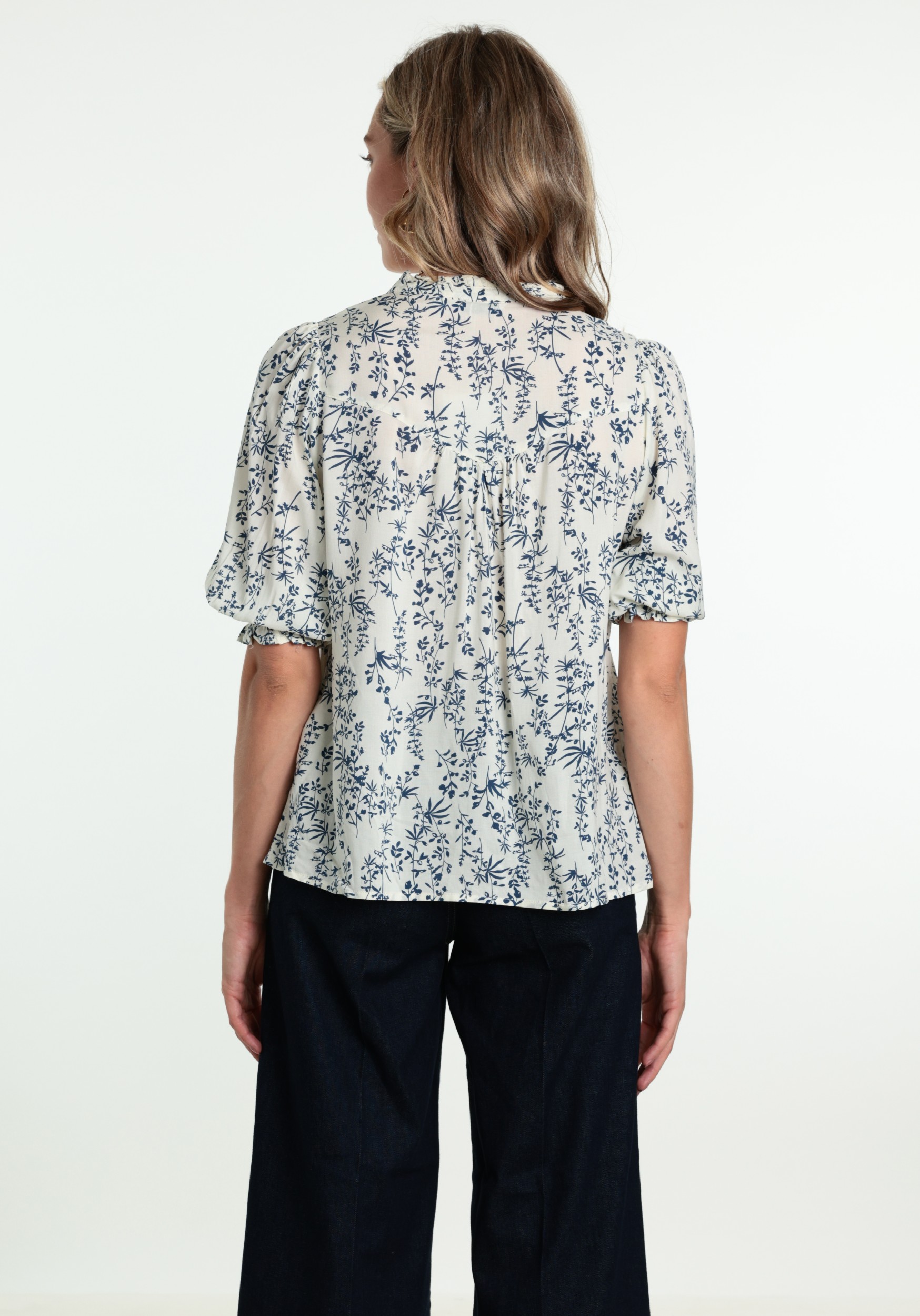 ONLY Blouse Raya 15332997 Blauw