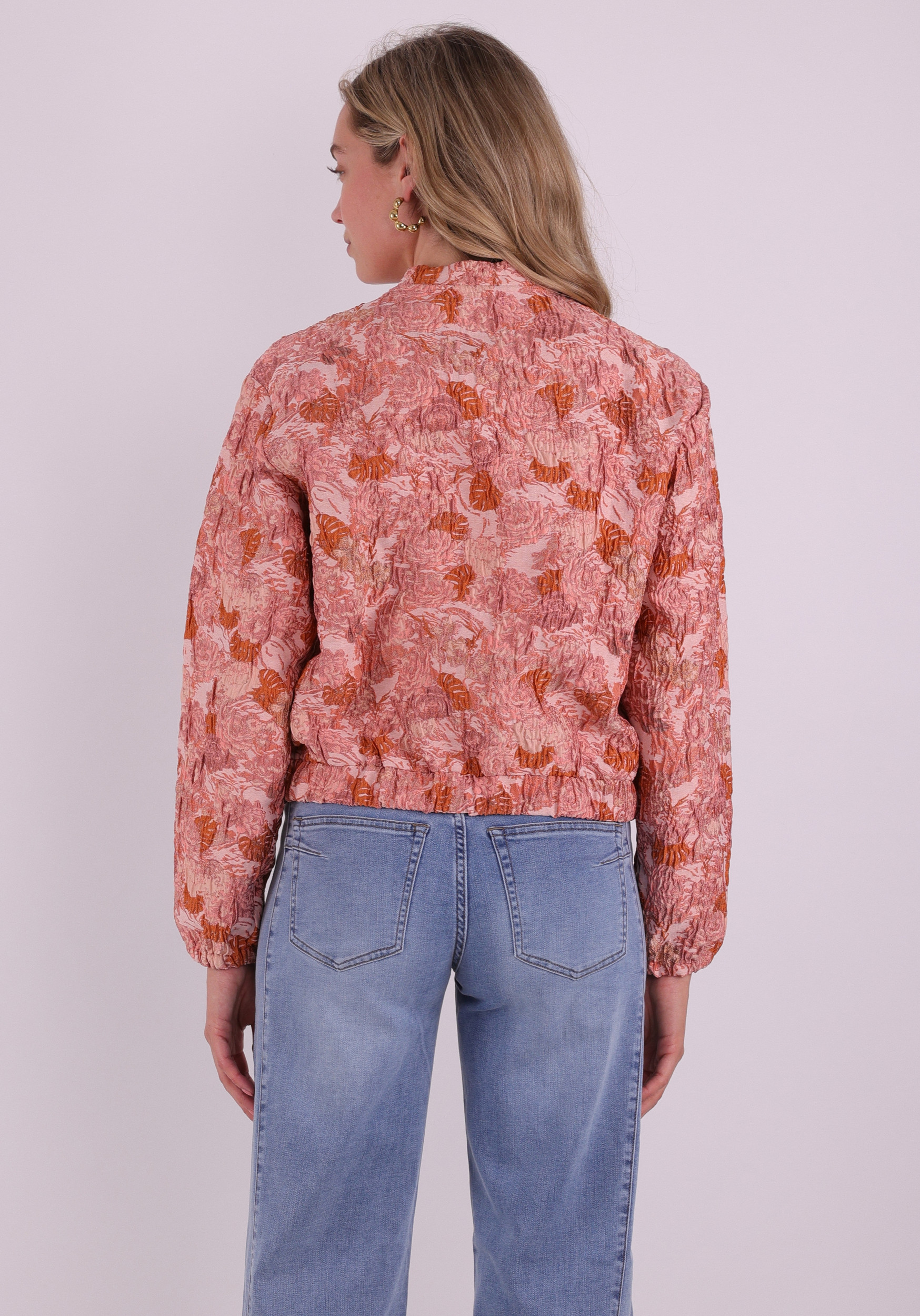 Geisha Bomberjack Jacquard 65032-21 Rose