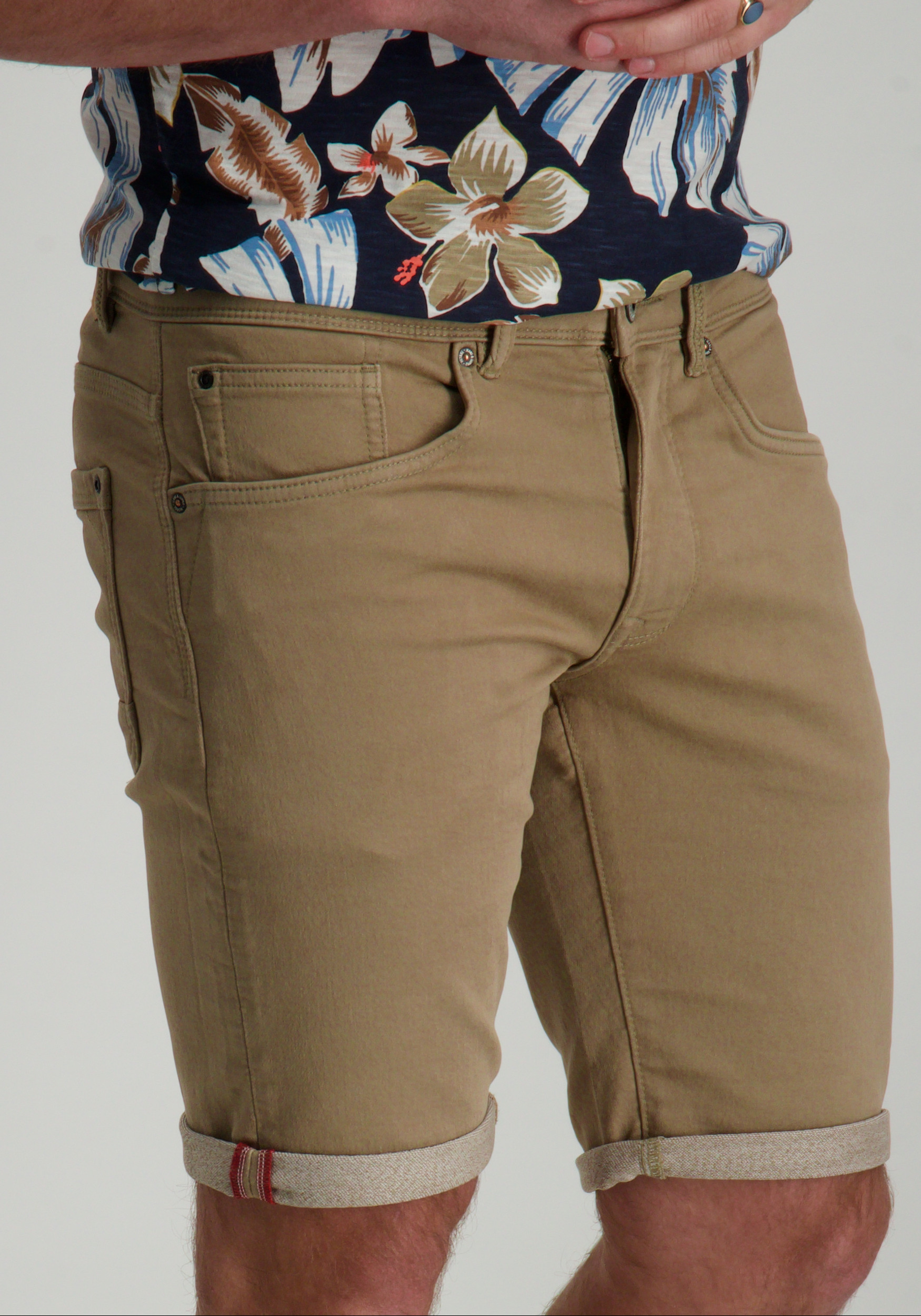 Petrol Korte broek M-ROS-SHO005 Licht Bruin