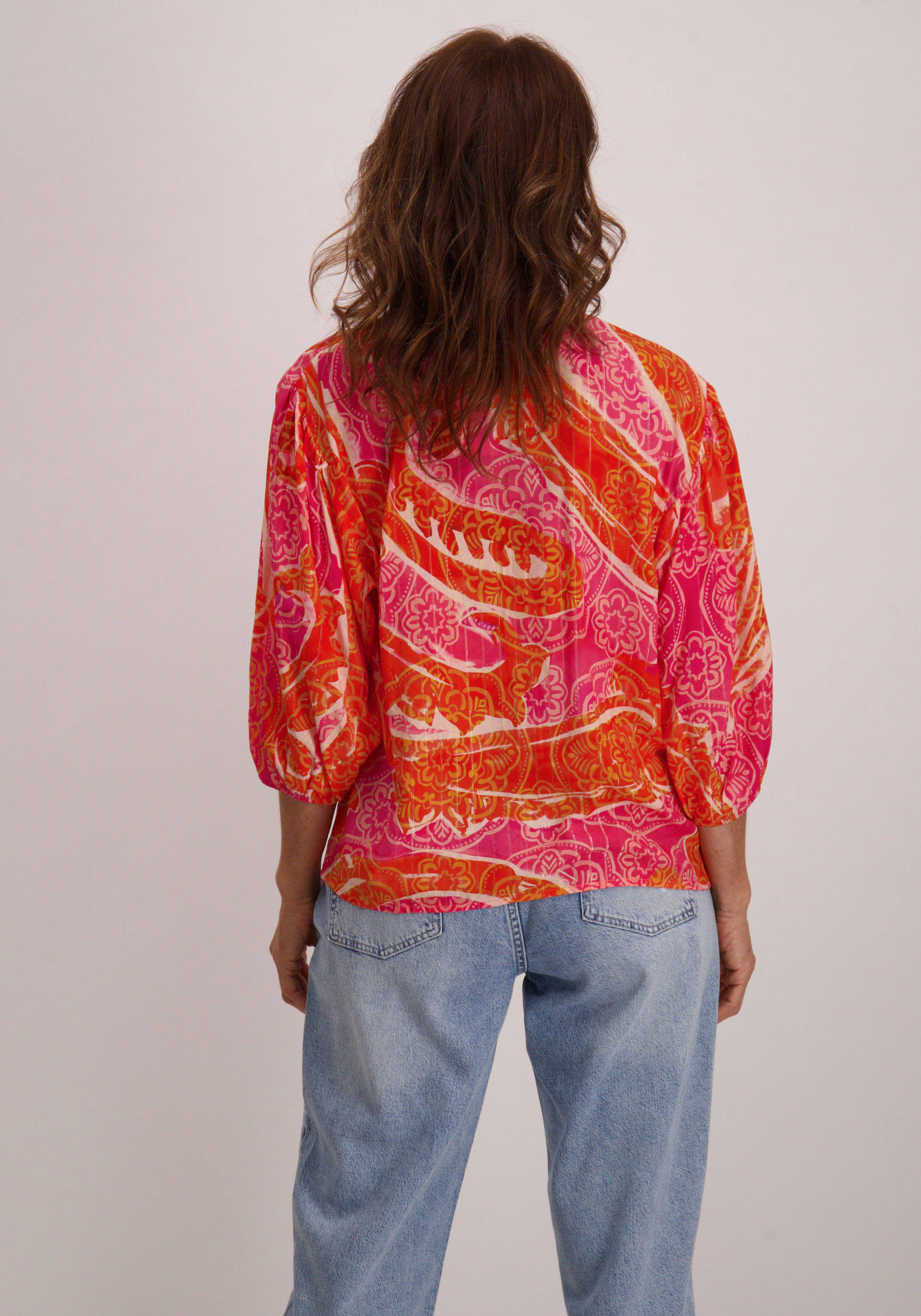 Geisha Blouse 53311-70 Oranje