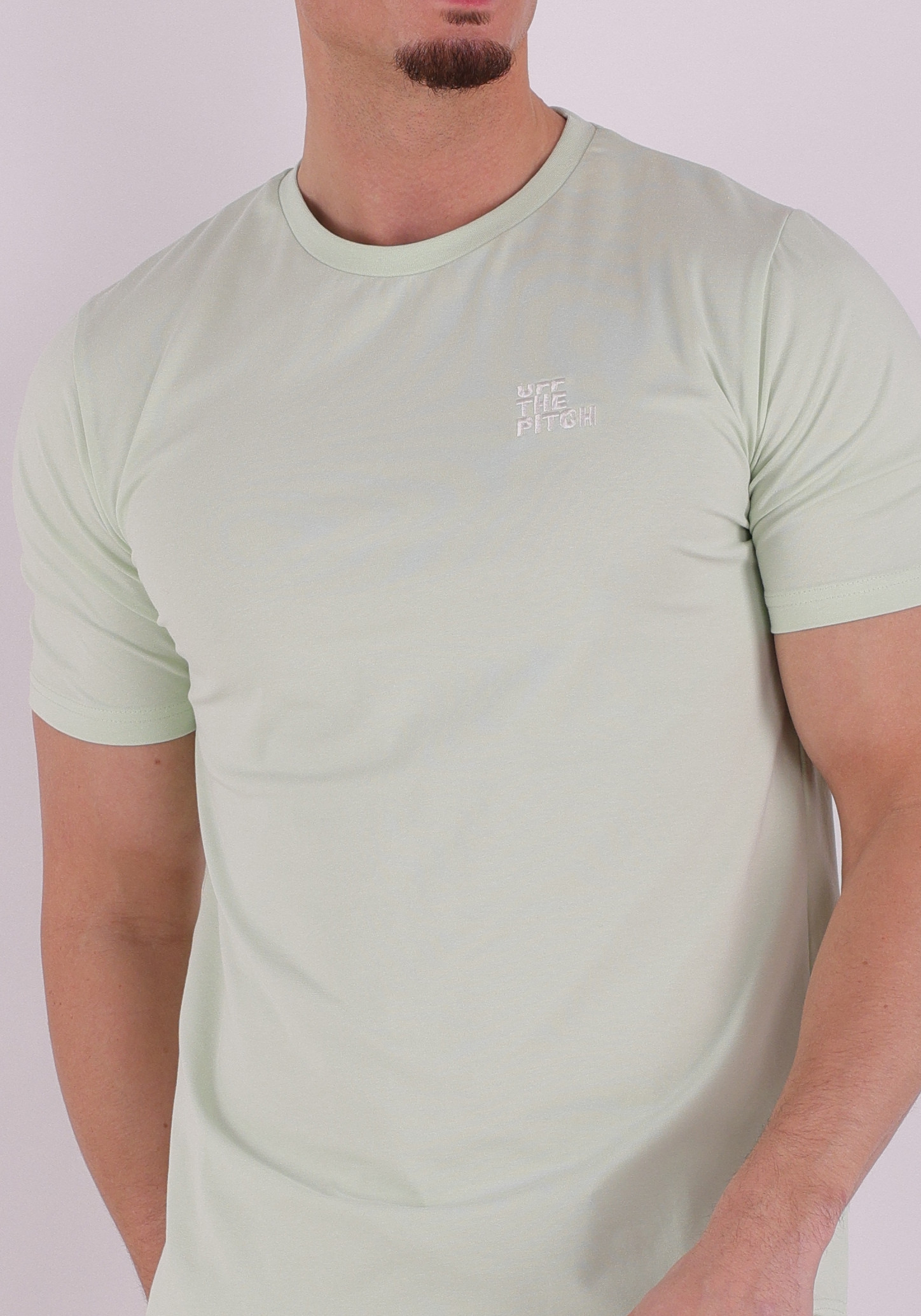 Off The Pitch T-shirt Full Stop OTP261203 Licht groen