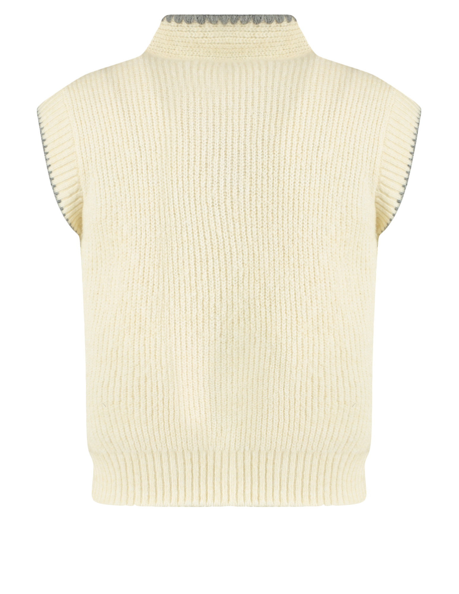 Vero moda Gilet Napoli 10341697 Ecru