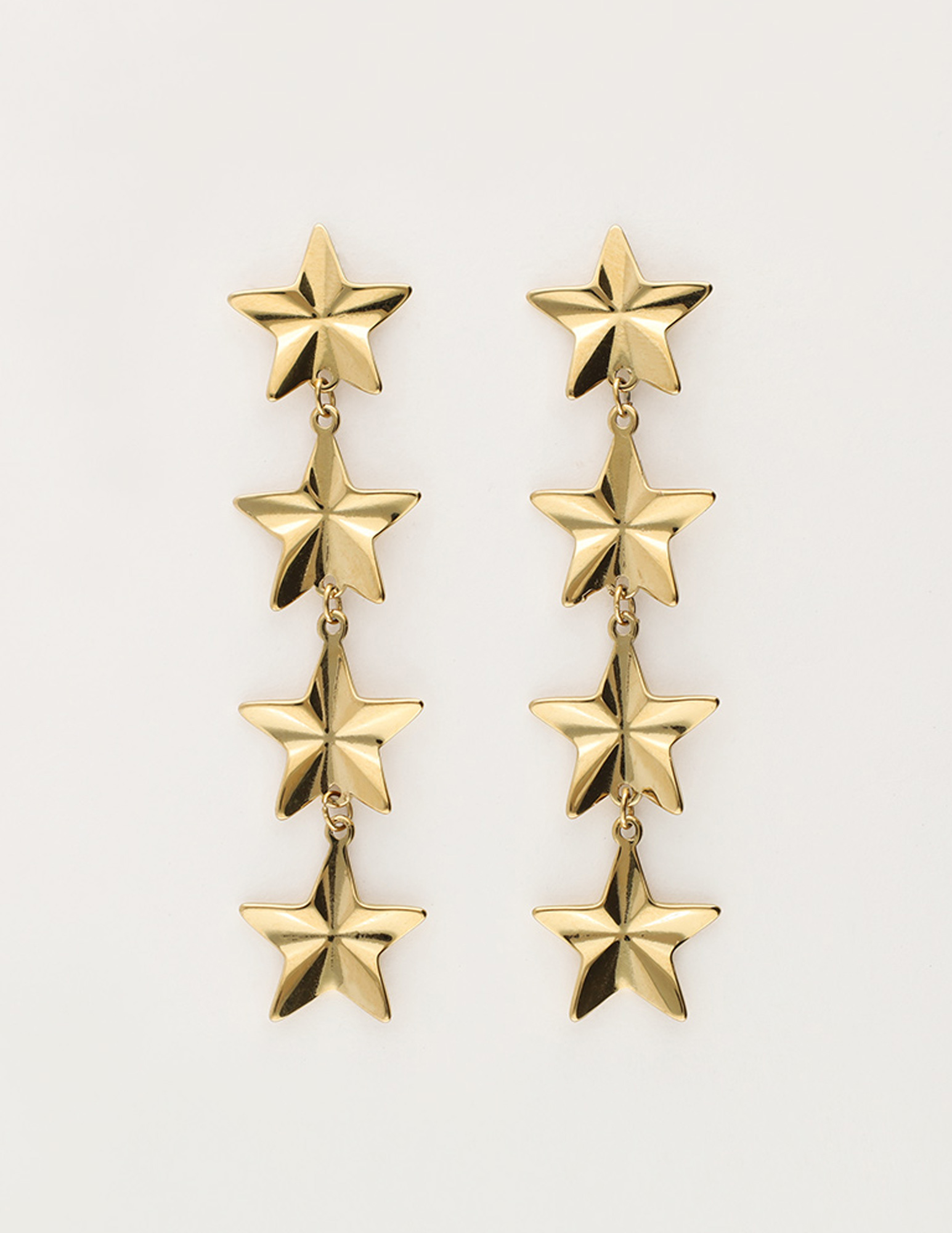 My Jewellery Starry oorhangers met sterren MJ11927 Goud