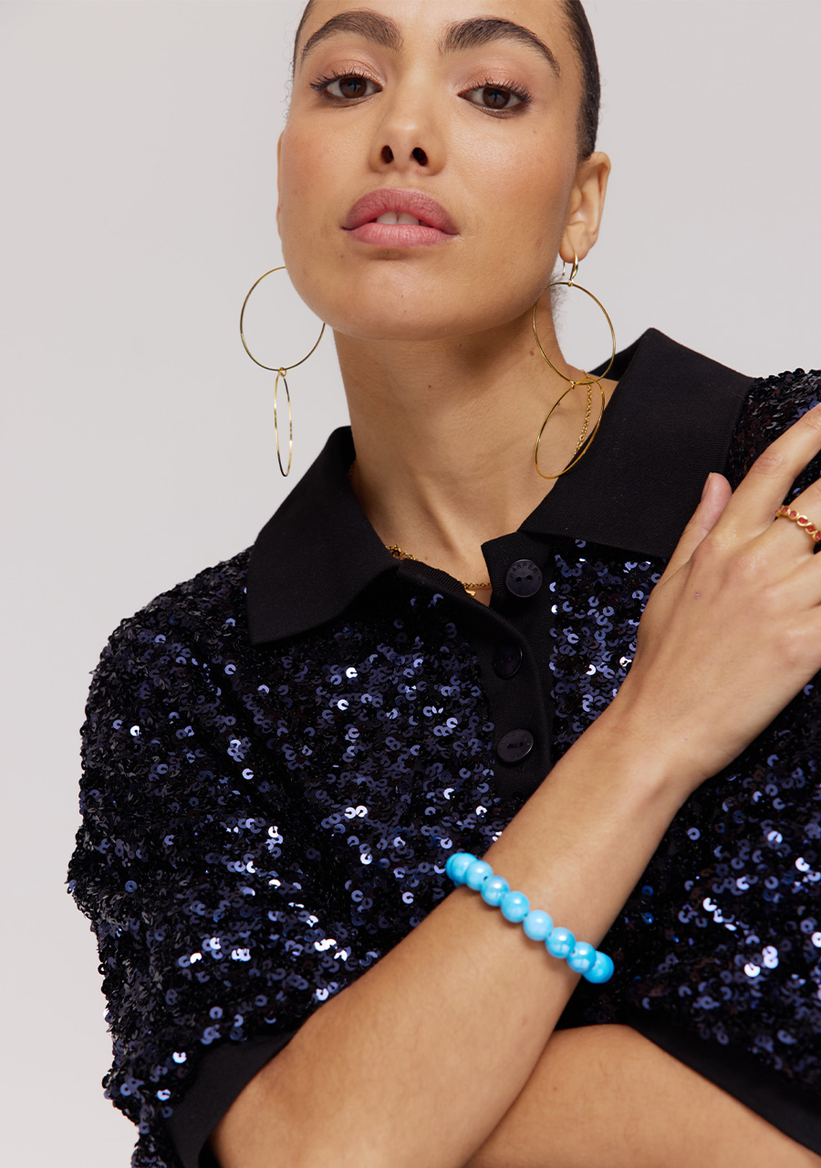 Harper & Yve Armband Luna DW25BACC21 Licht blauw