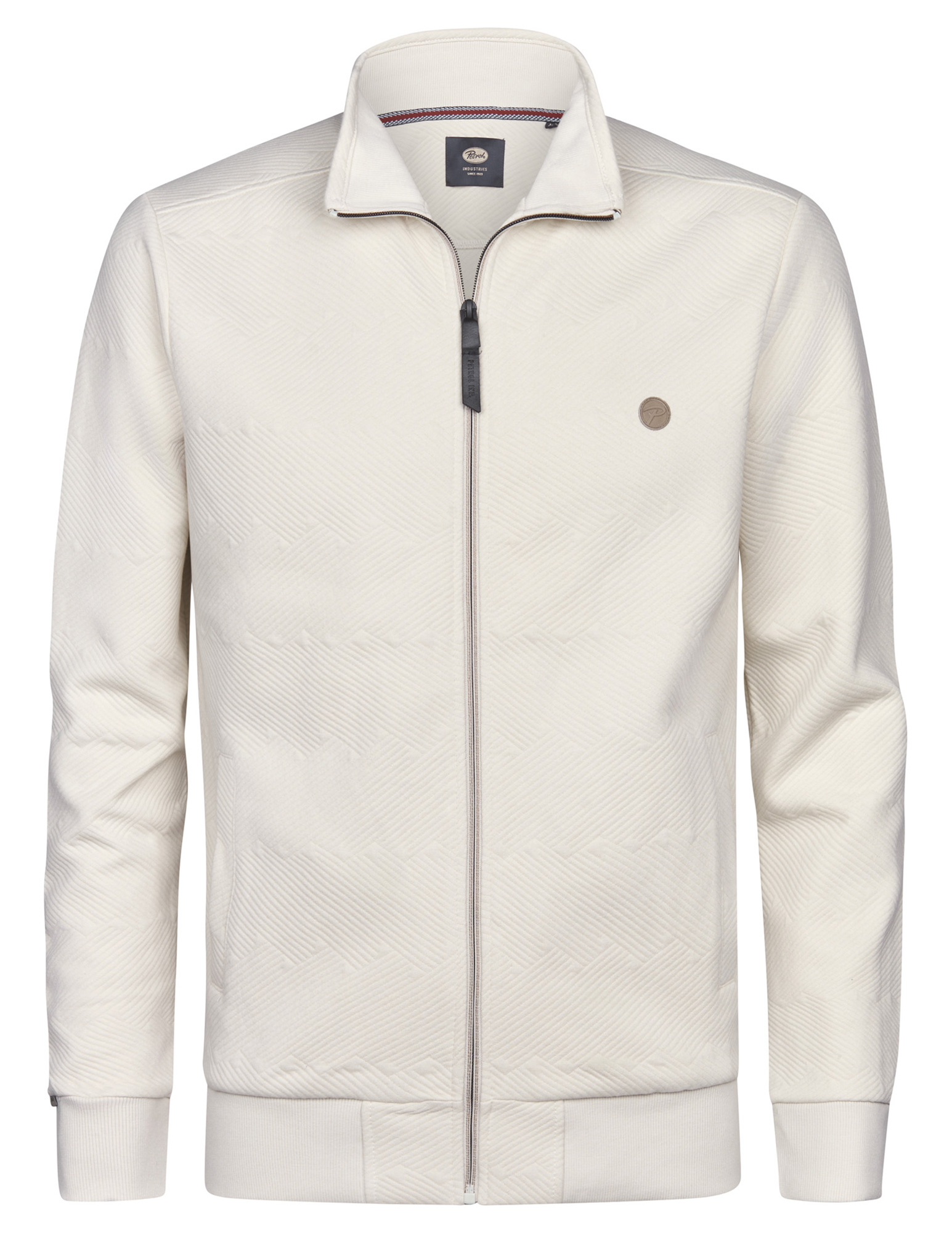 Petrol Vest M-1060-SWC333 Ecru