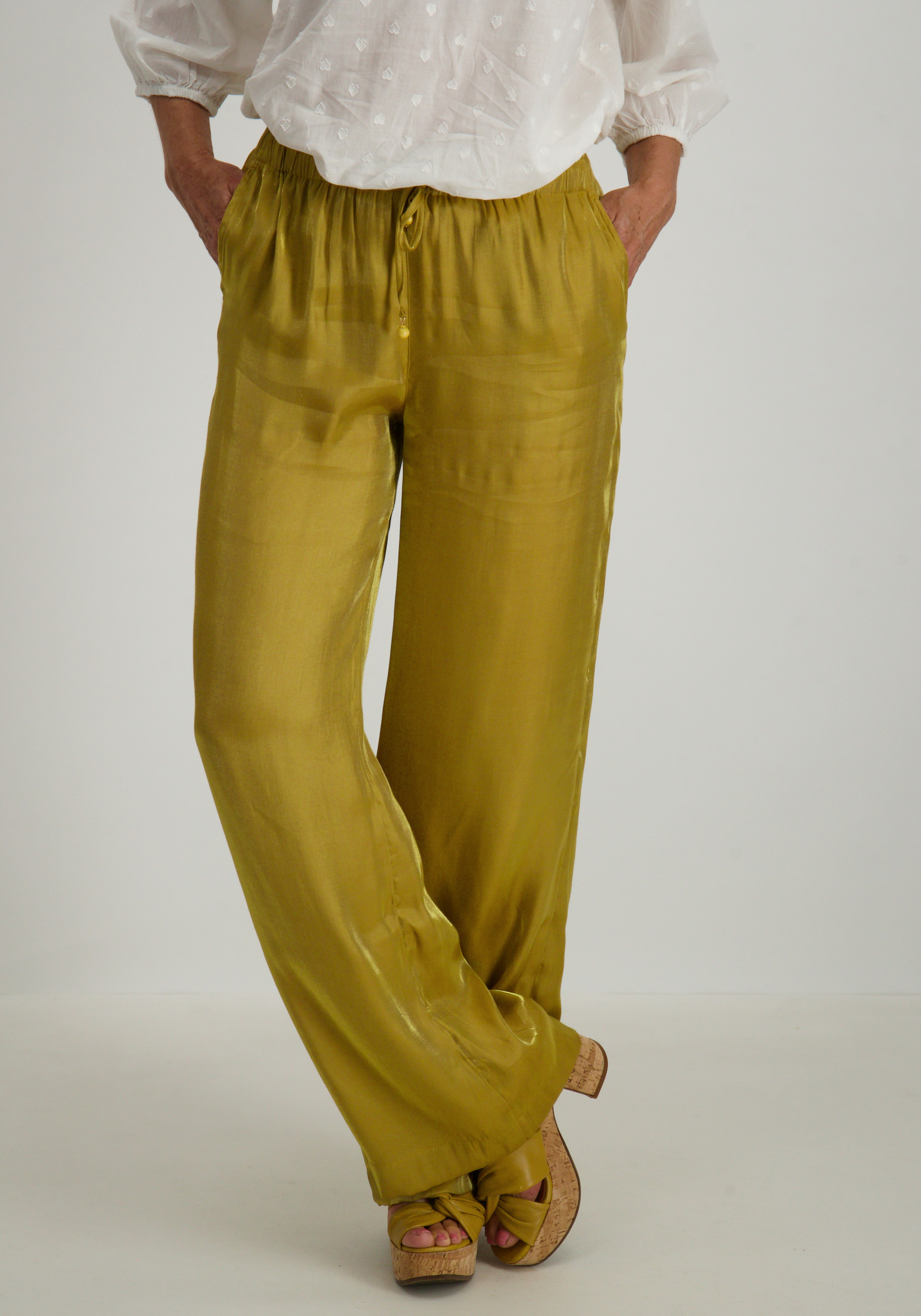 Tramontana Broek Shimmer C16-16-101 Khaki